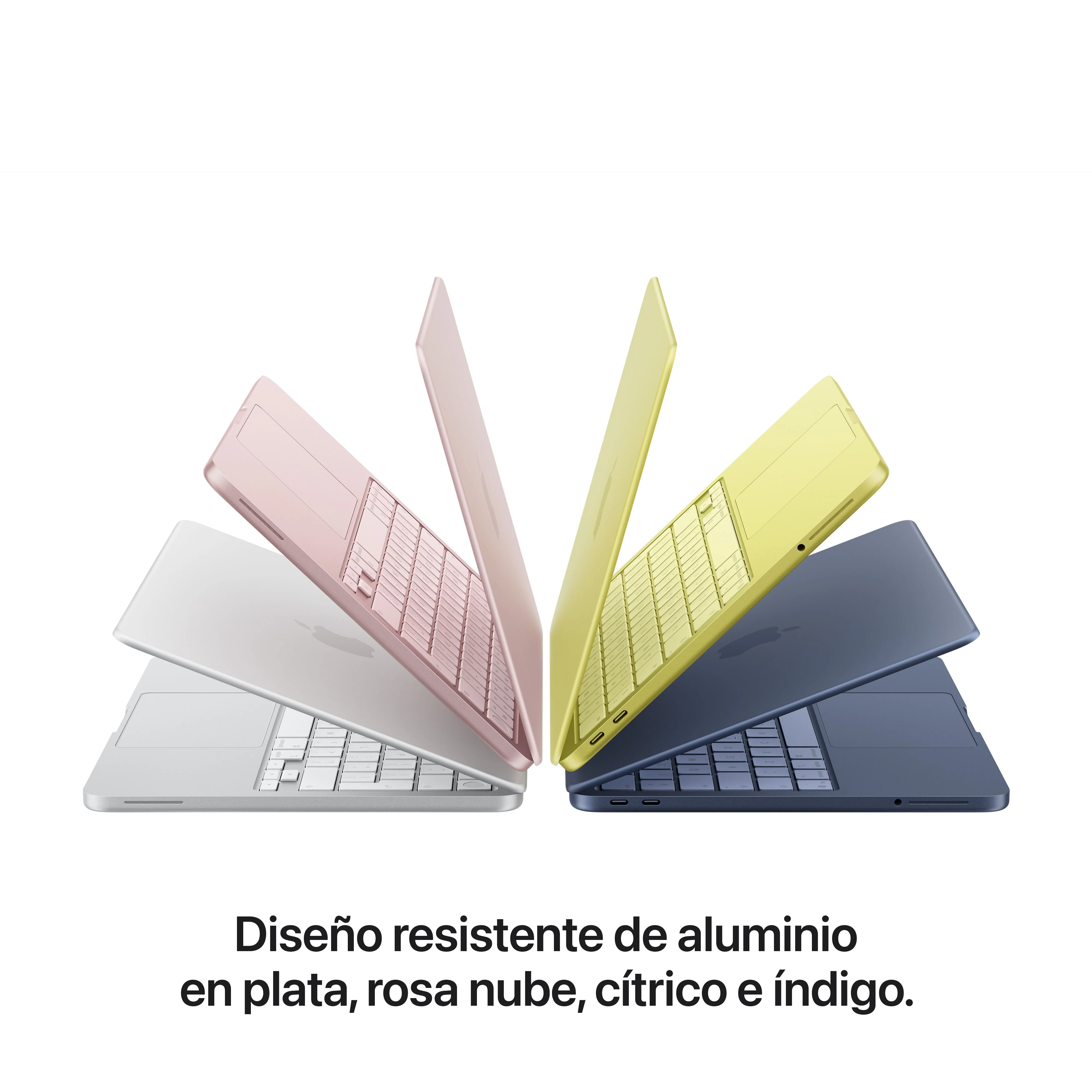 MacBook Neo de 13 pulgadas: Chip A18 Pro de Apple con CPU de 6 núcleos y GPU de 5 núcleos, Magic Keyboard, 256 GB SSD - Cítrico - Image 3