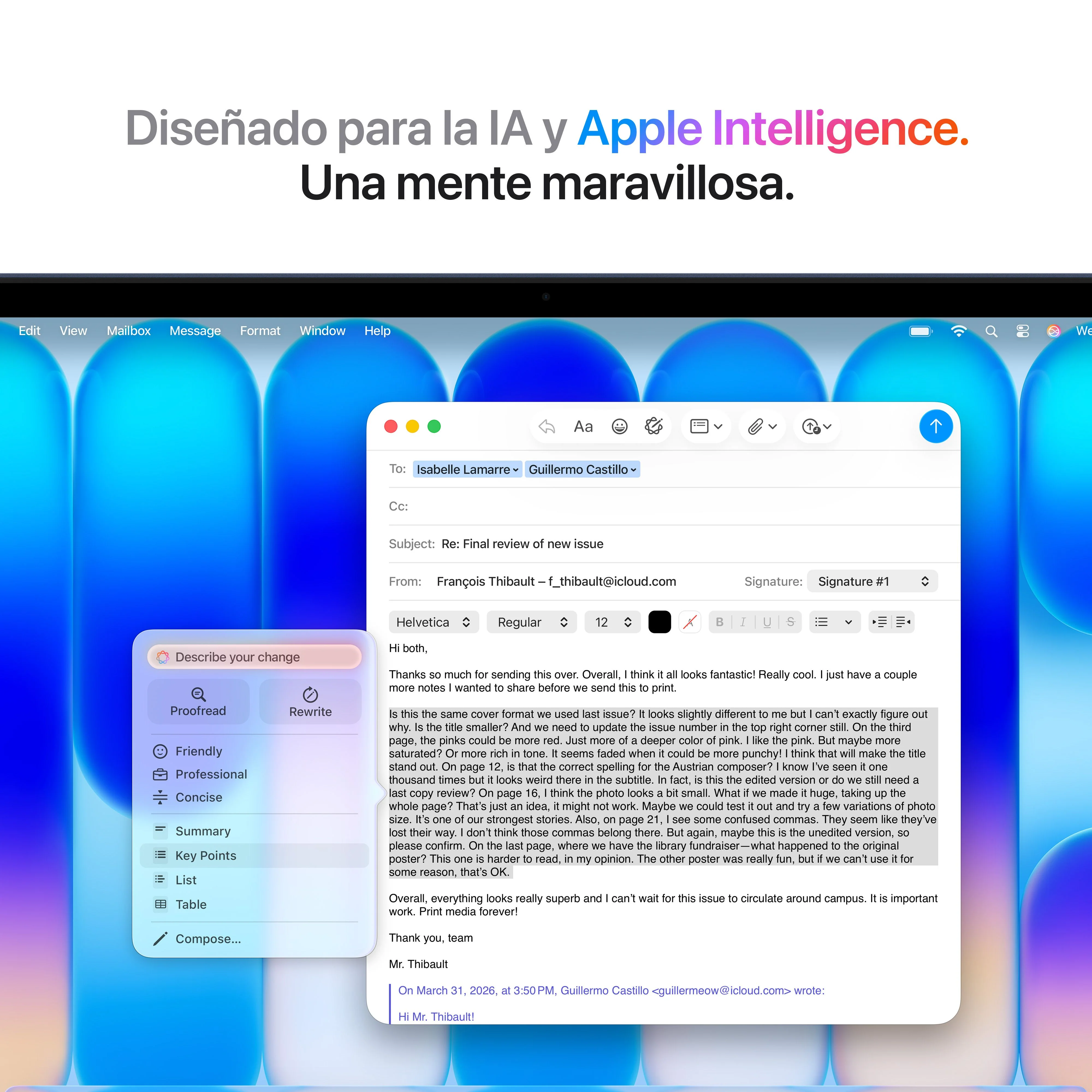 MacBook Neo de 13 pulgadas: Chip A18 Pro de Apple con CPU de 6 núcleos y GPU de 5 núcleos, Magic Keyboard, 256 GB SSD - Índigo - Image 7