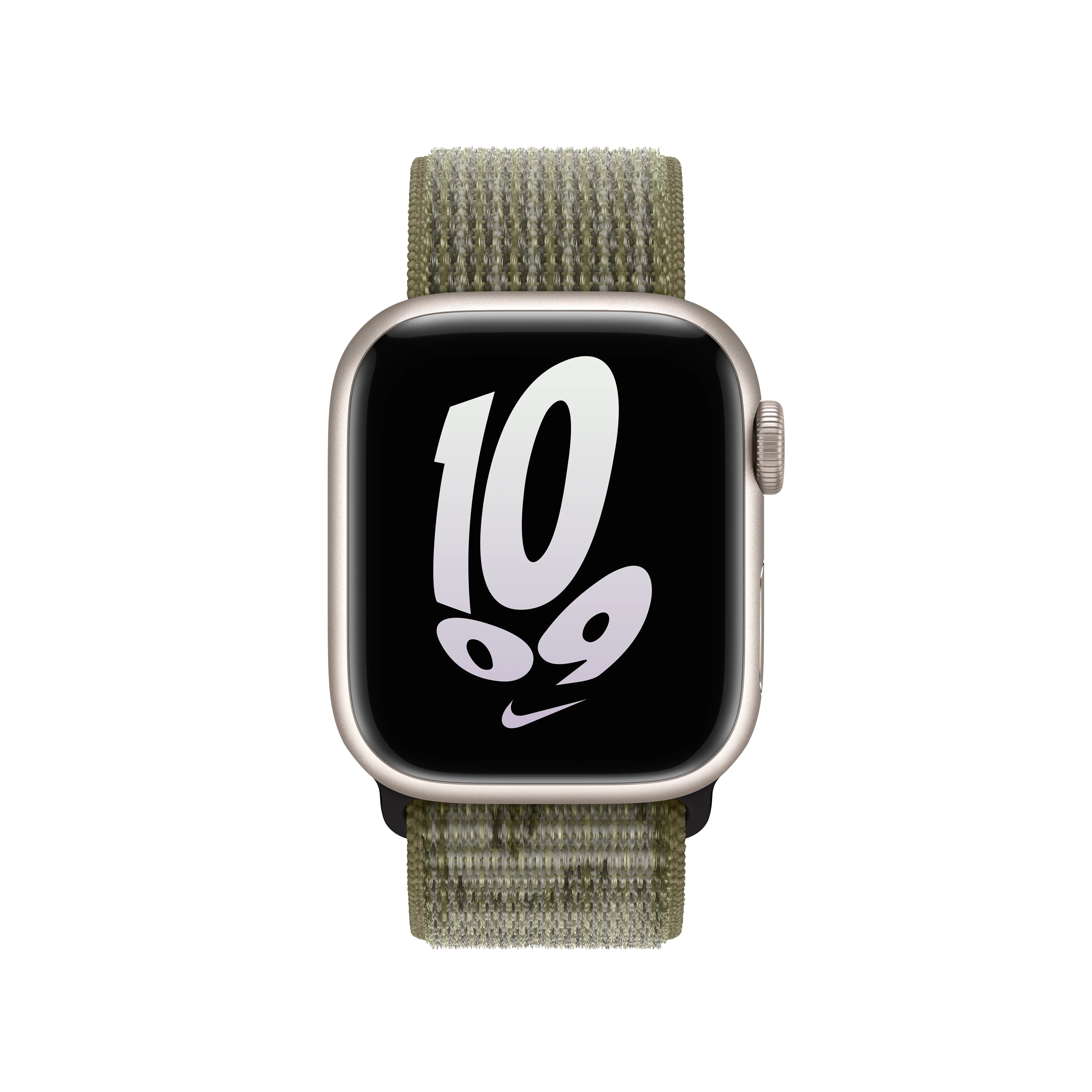 Correa Loop Nike Sport en color secuoya/platino puro (41 mm) - Image 3