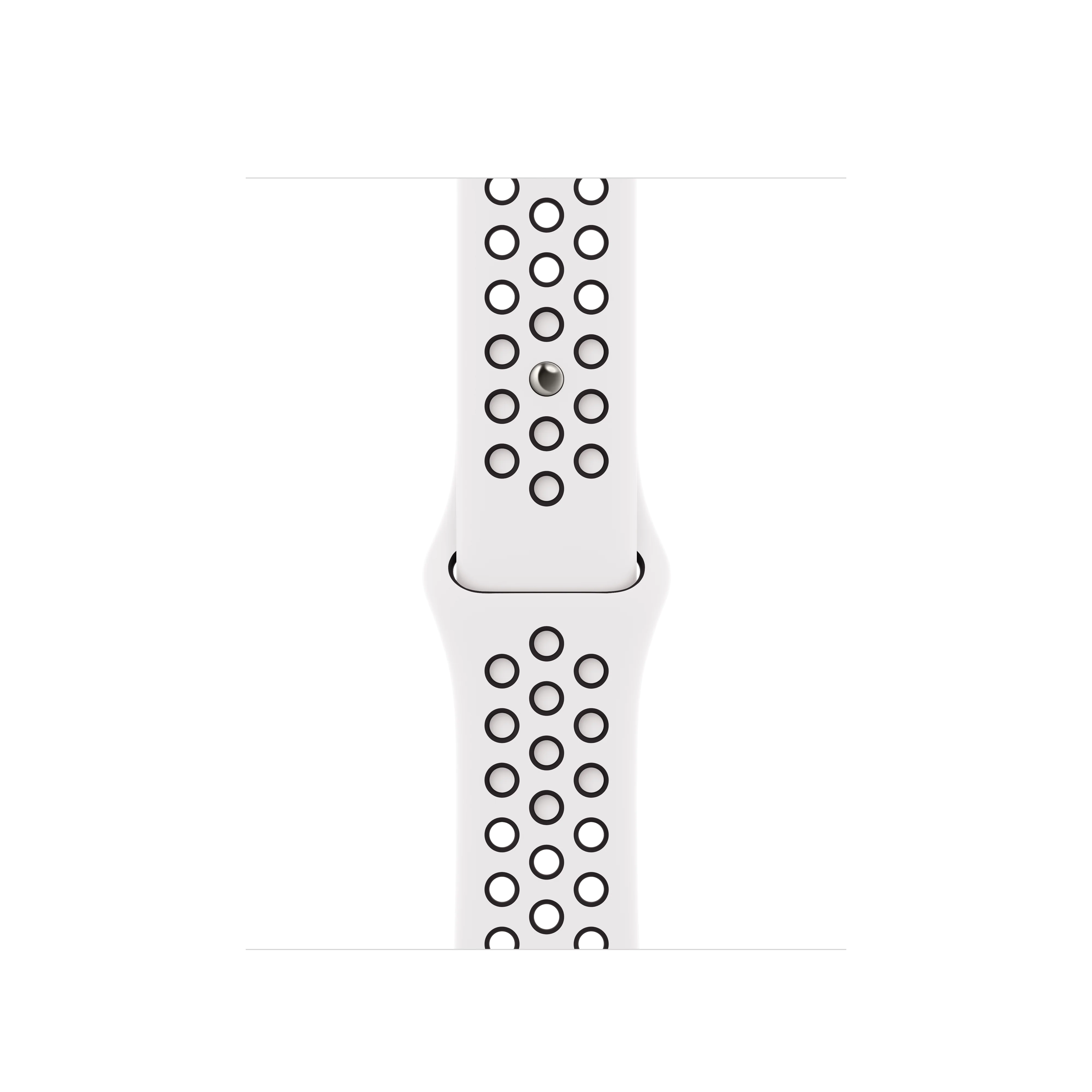 Correa Nike Sport blanco polar/negra (41 mm)
