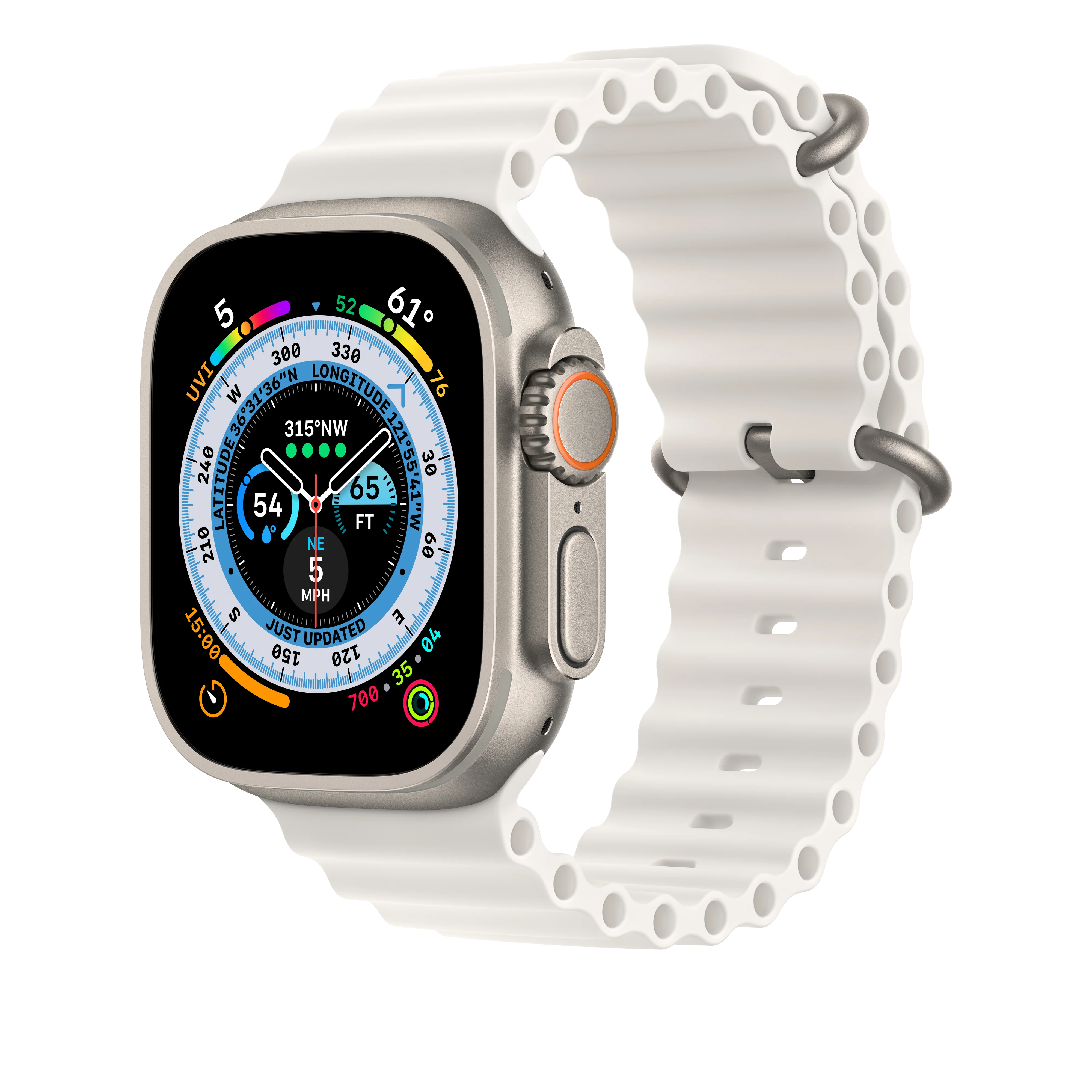 Extensión para correa Ocean blanca (49 mm) - Image 2