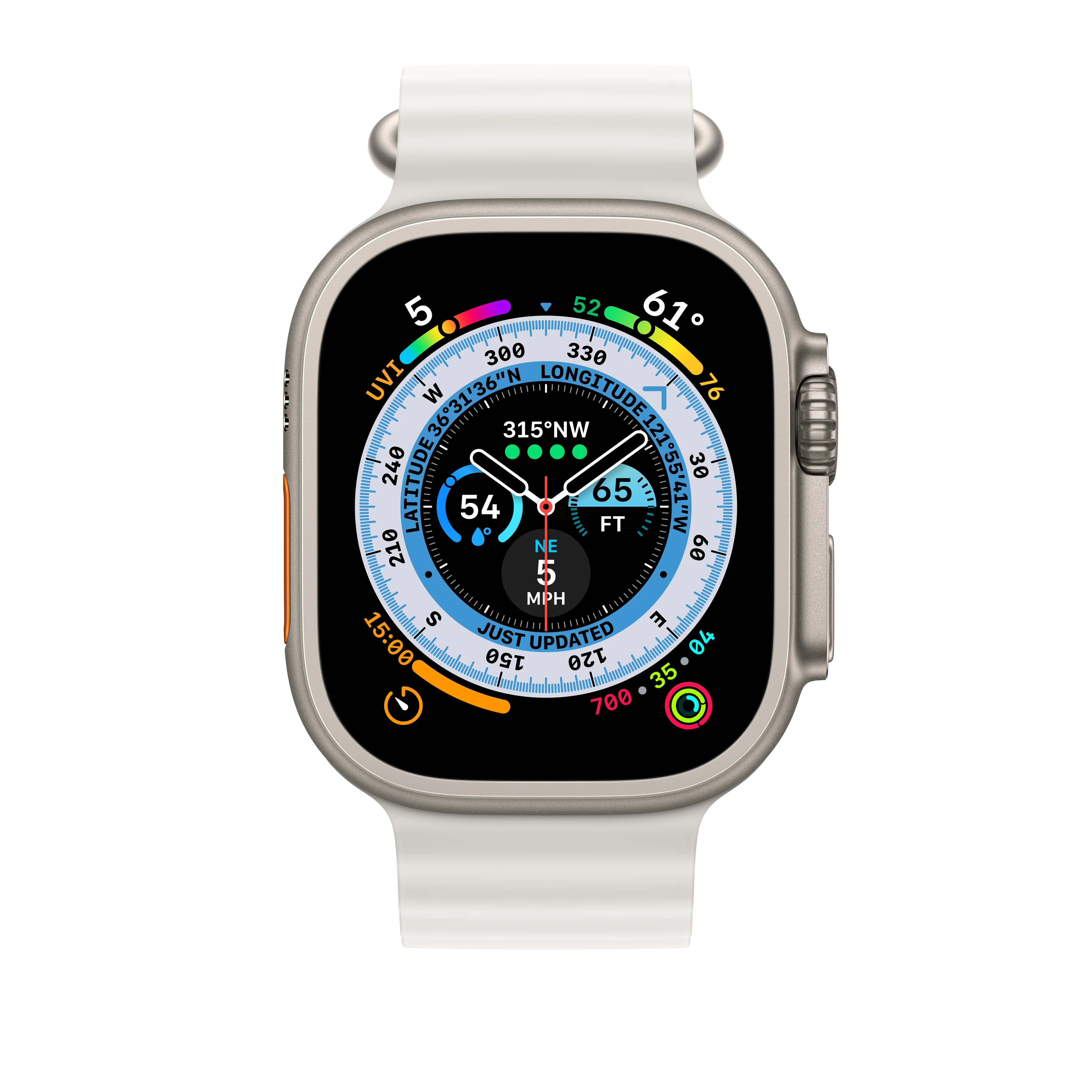 Extensión para correa Ocean blanca (49 mm) - Image 3