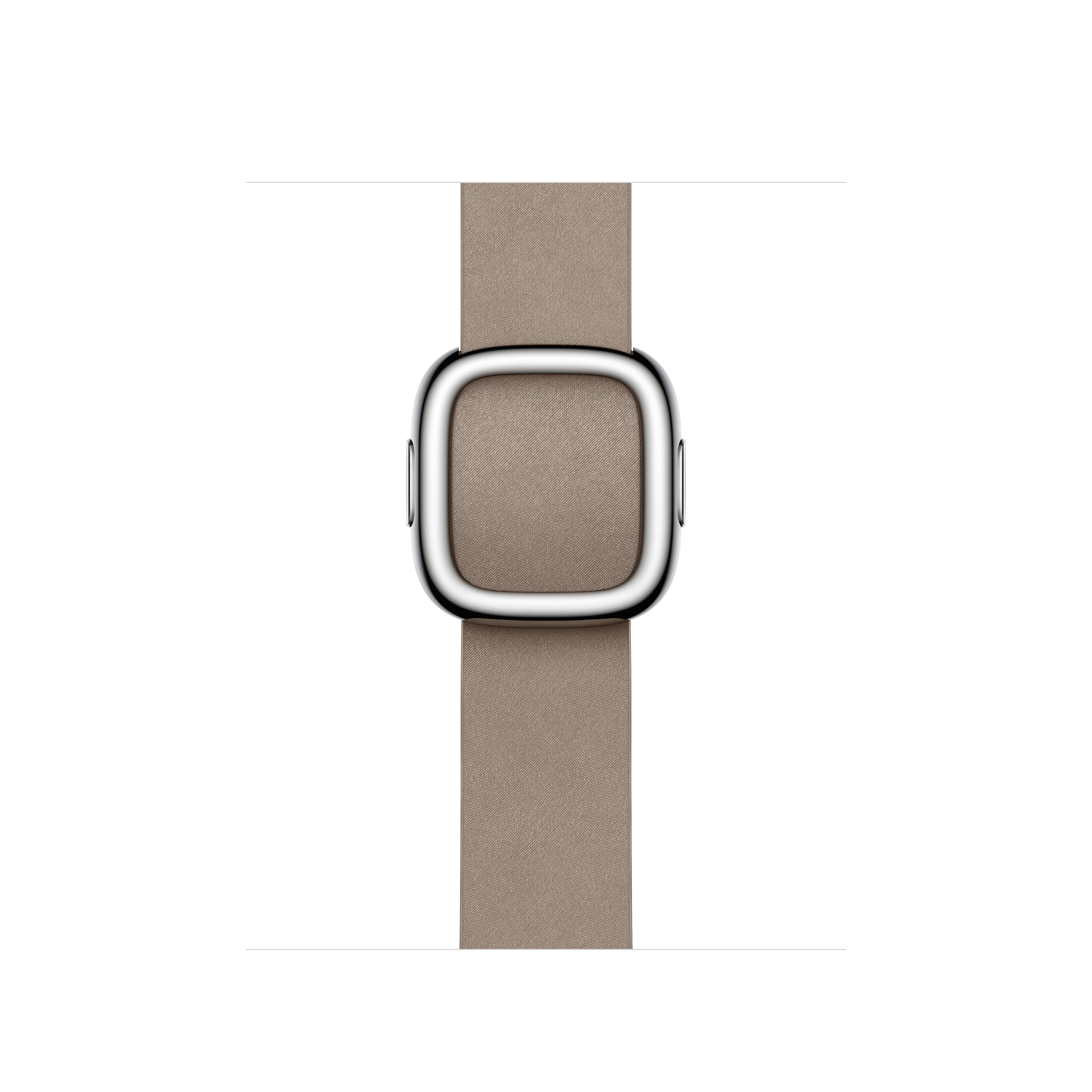 Correa color canela con hebilla moderna (41 mm) - Talla S