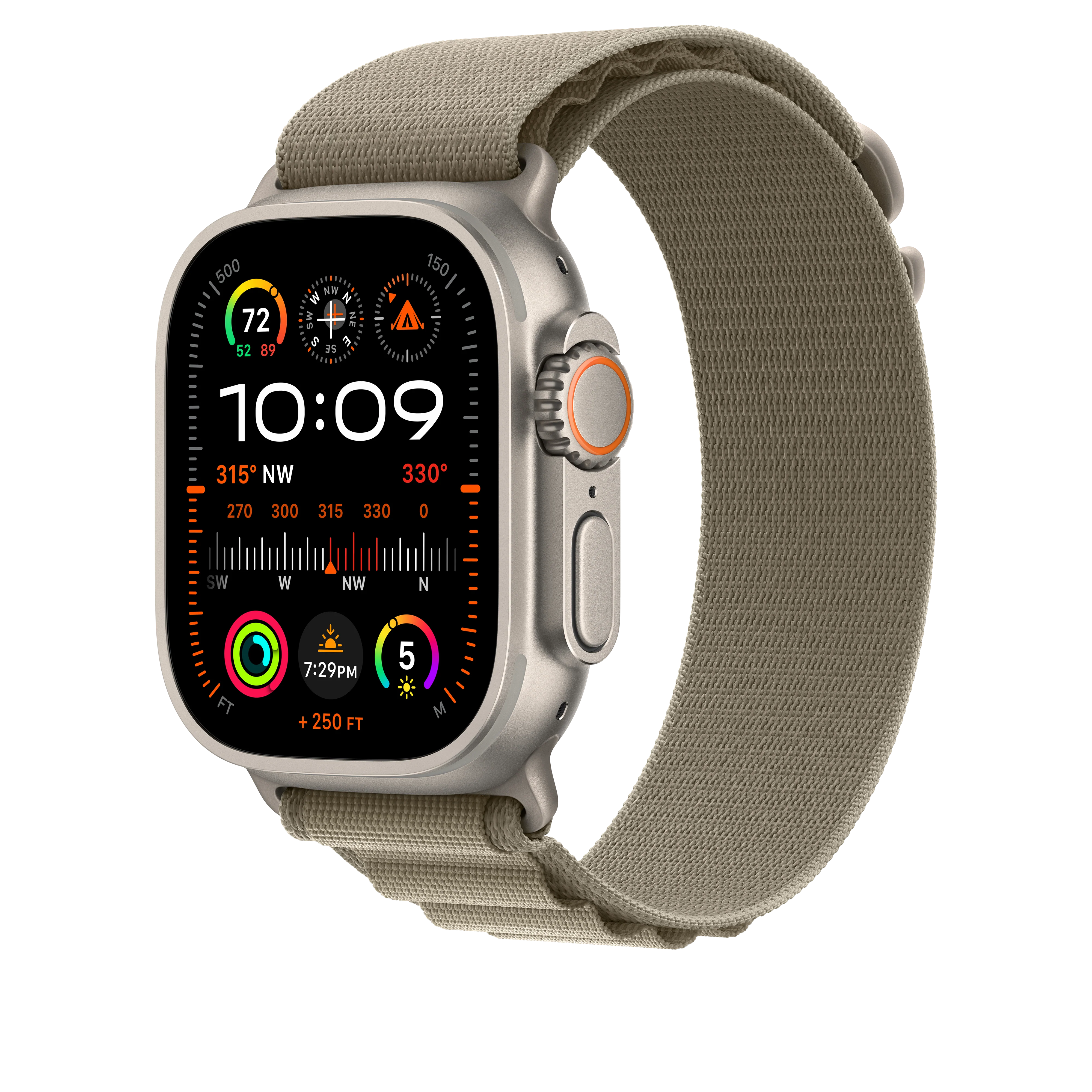 Correa Loop Alpine verde oliva (49 mm) - Talla M - Image 2