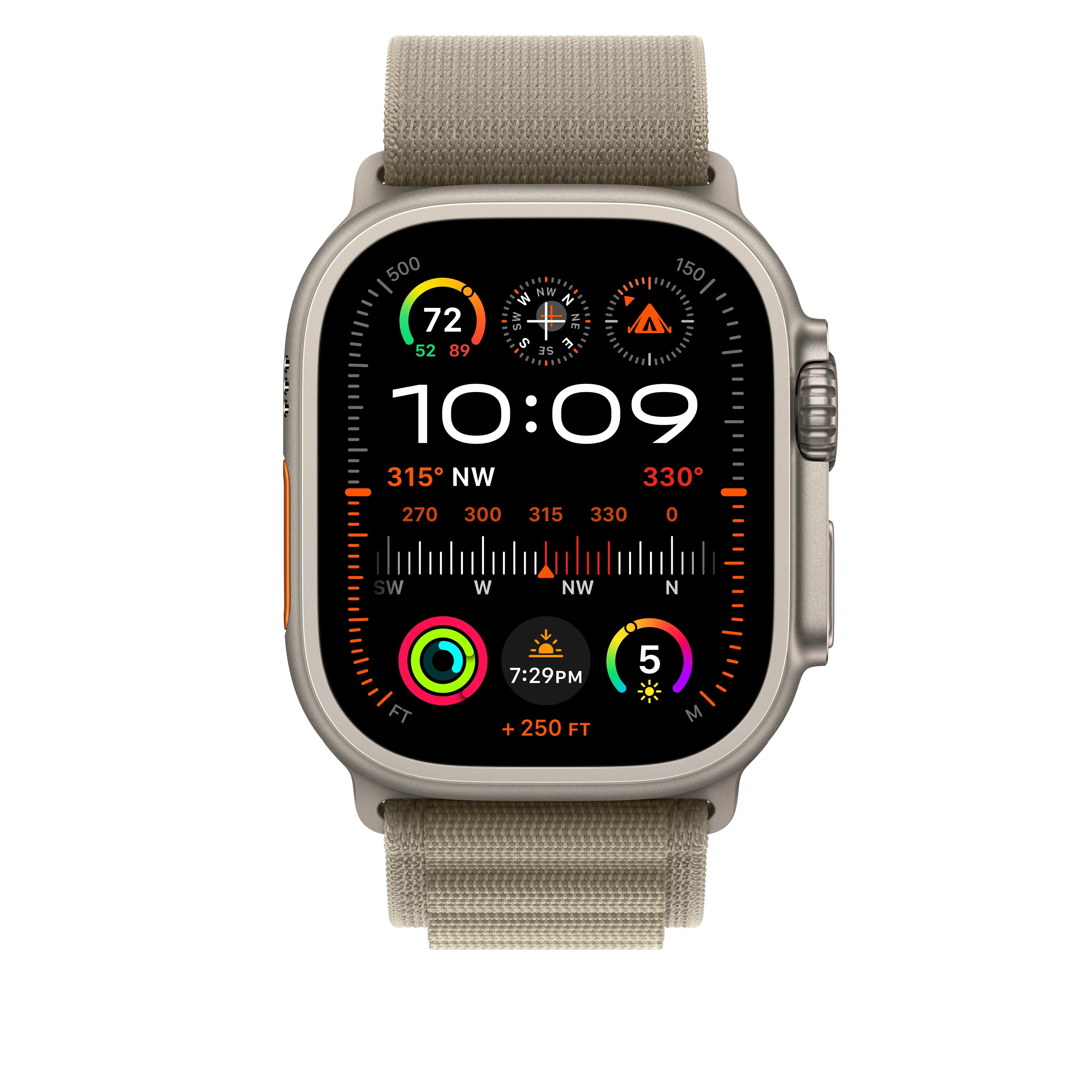 Correa Loop Alpine verde oliva (49 mm) - Talla M - Image 3