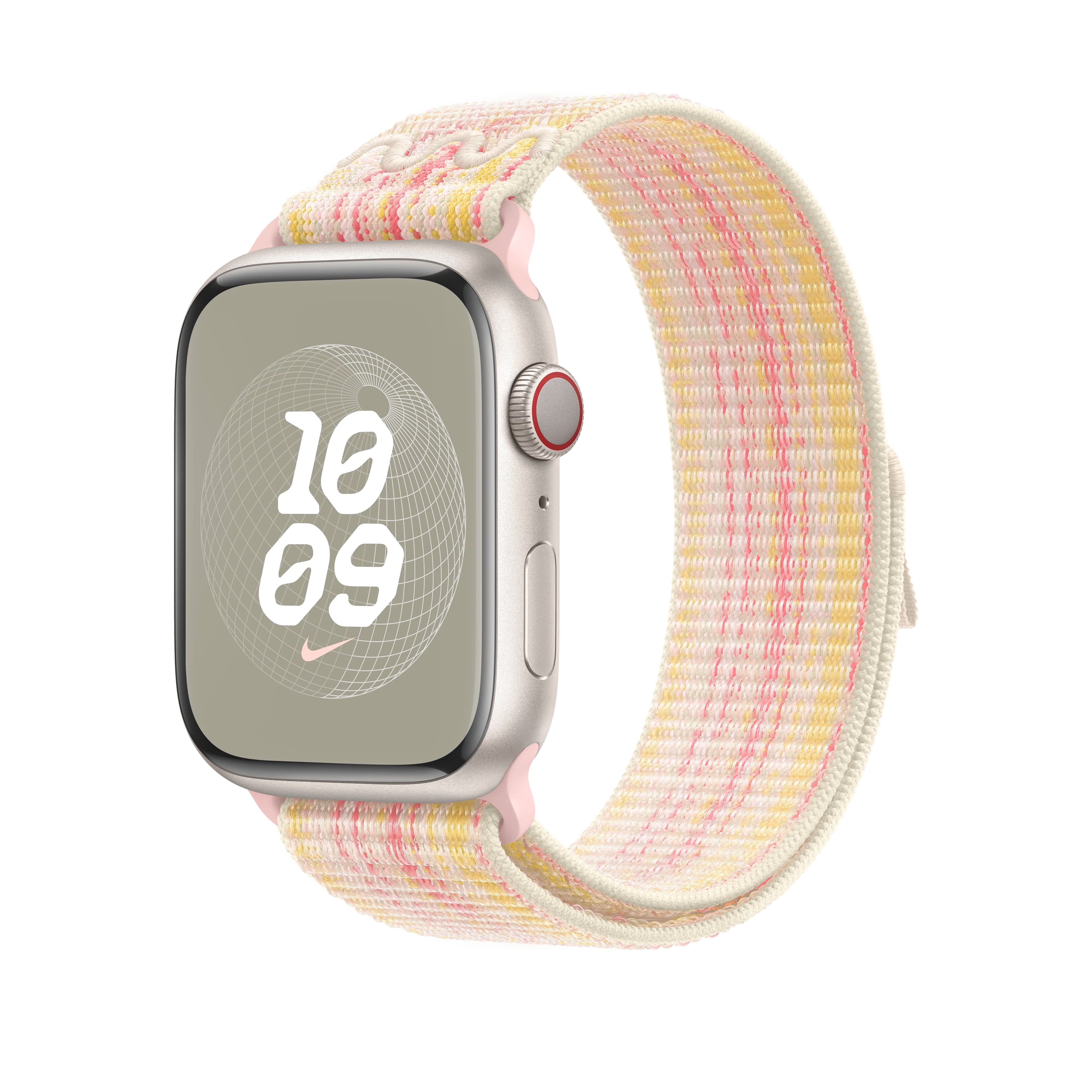 Correa Loop Nike Sport blanco estrella/rosa (45 mm) - Image 2