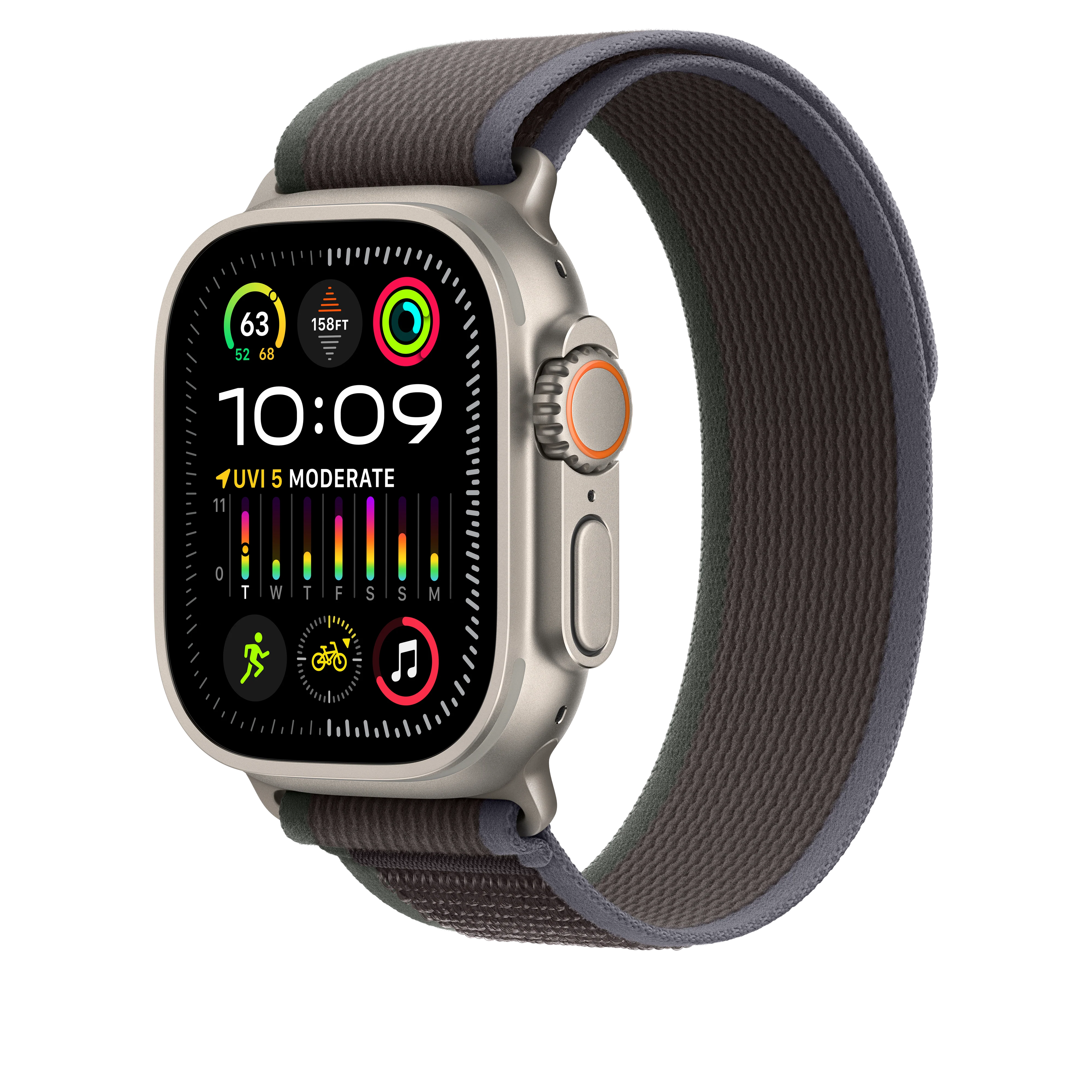Correa Loop Trail azul/negra (49 mm) - Talla S/M - Image 2