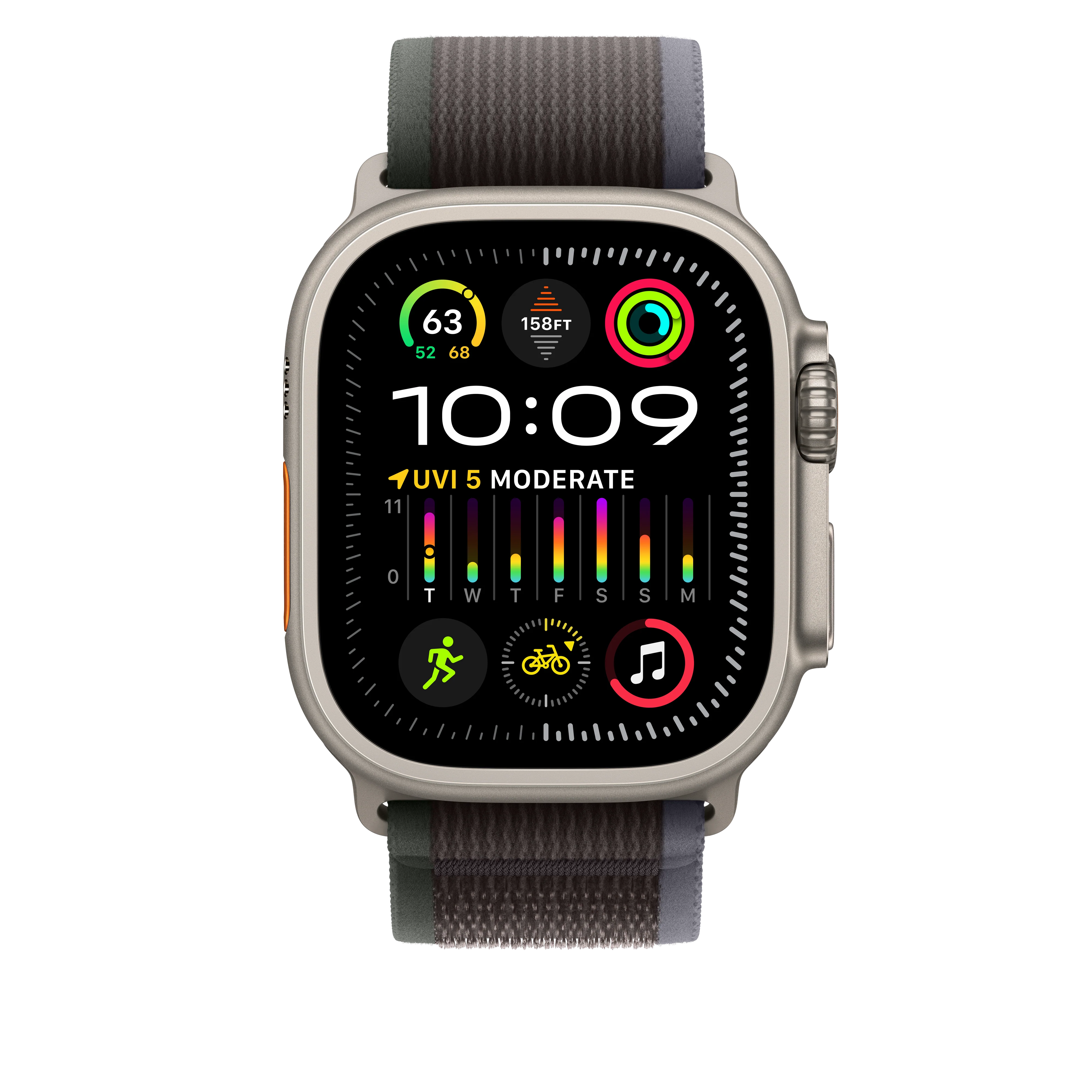 Correa Loop Trail azul/negra (49 mm) - Talla S/M - Image 3