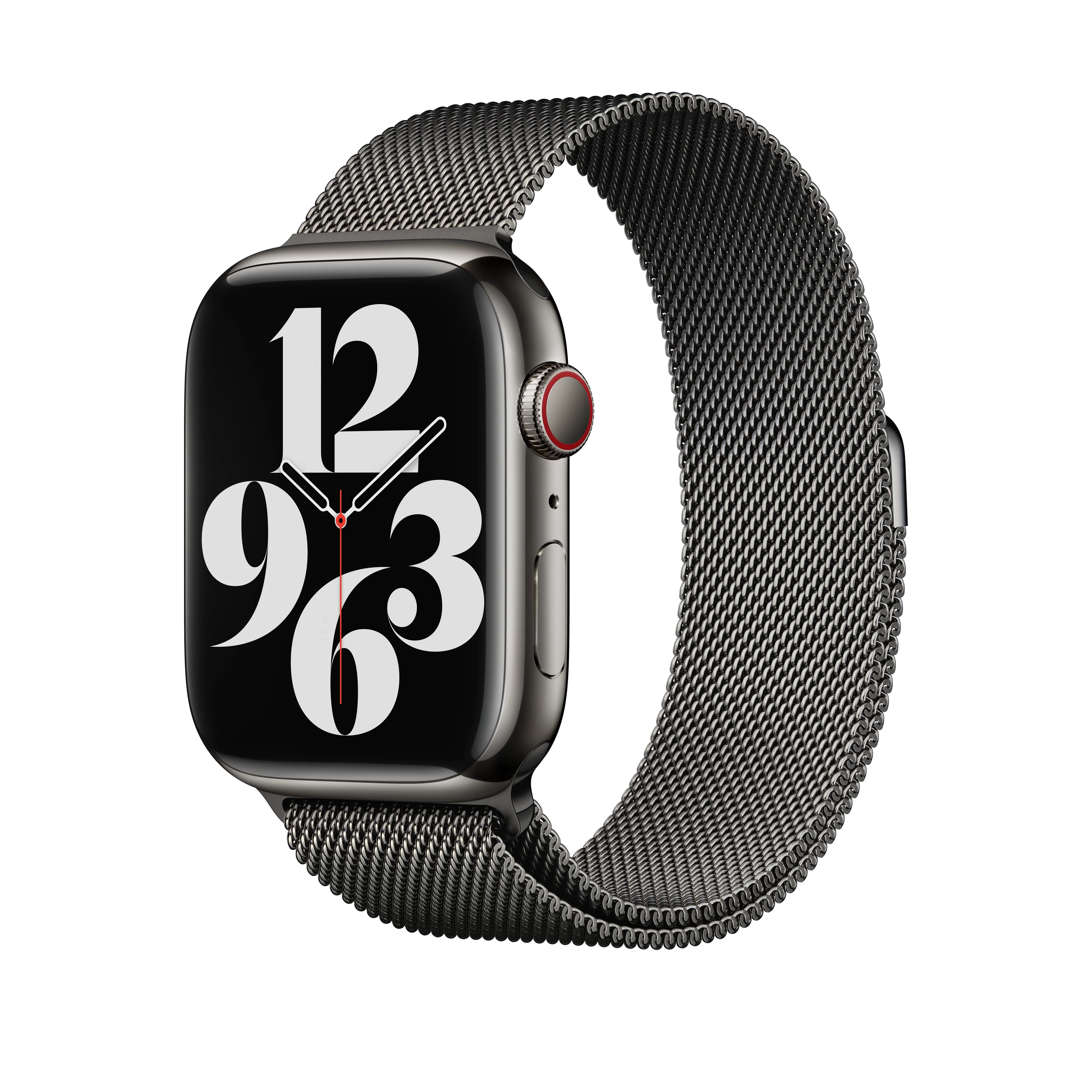 Pulsera Milanese Loop en grafito (45 mm) - Image 2