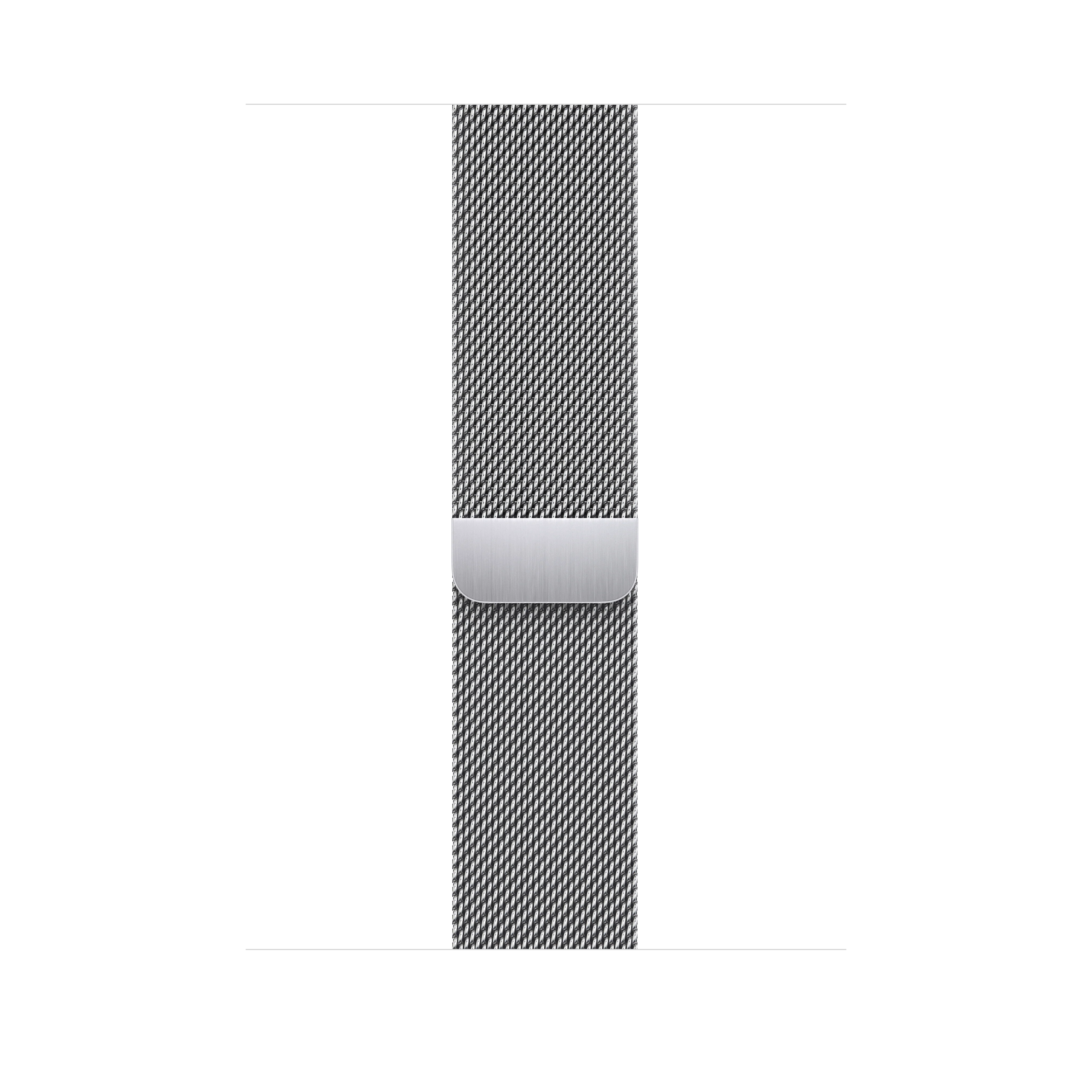 Pulsera Milanese Loop en plata (45 mm)