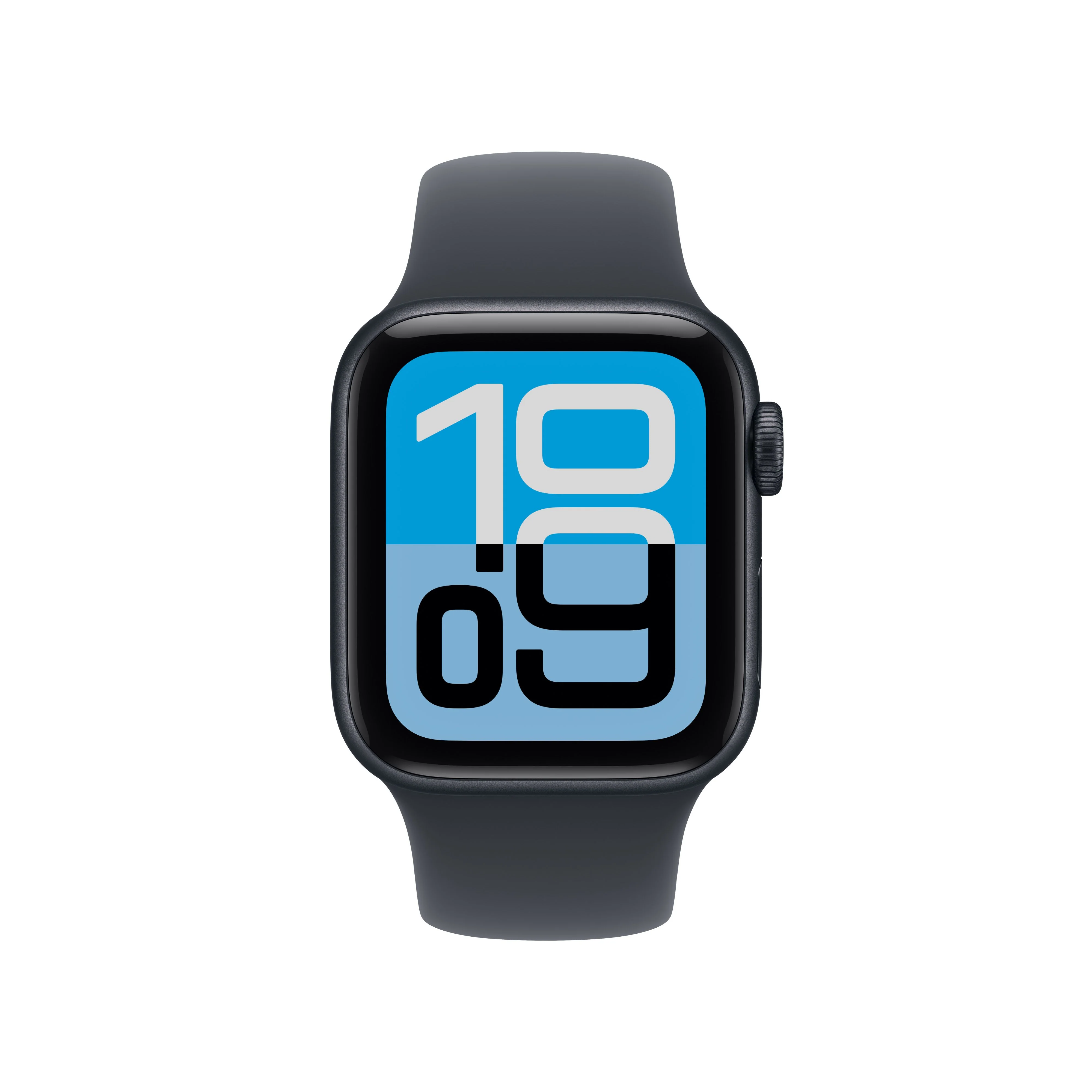 Apple Watch SE 3 (GPS) - Caja de aluminio en color medianoche de 40 mm - Correa deportiva color medianoche - Talla S/M - Image 2