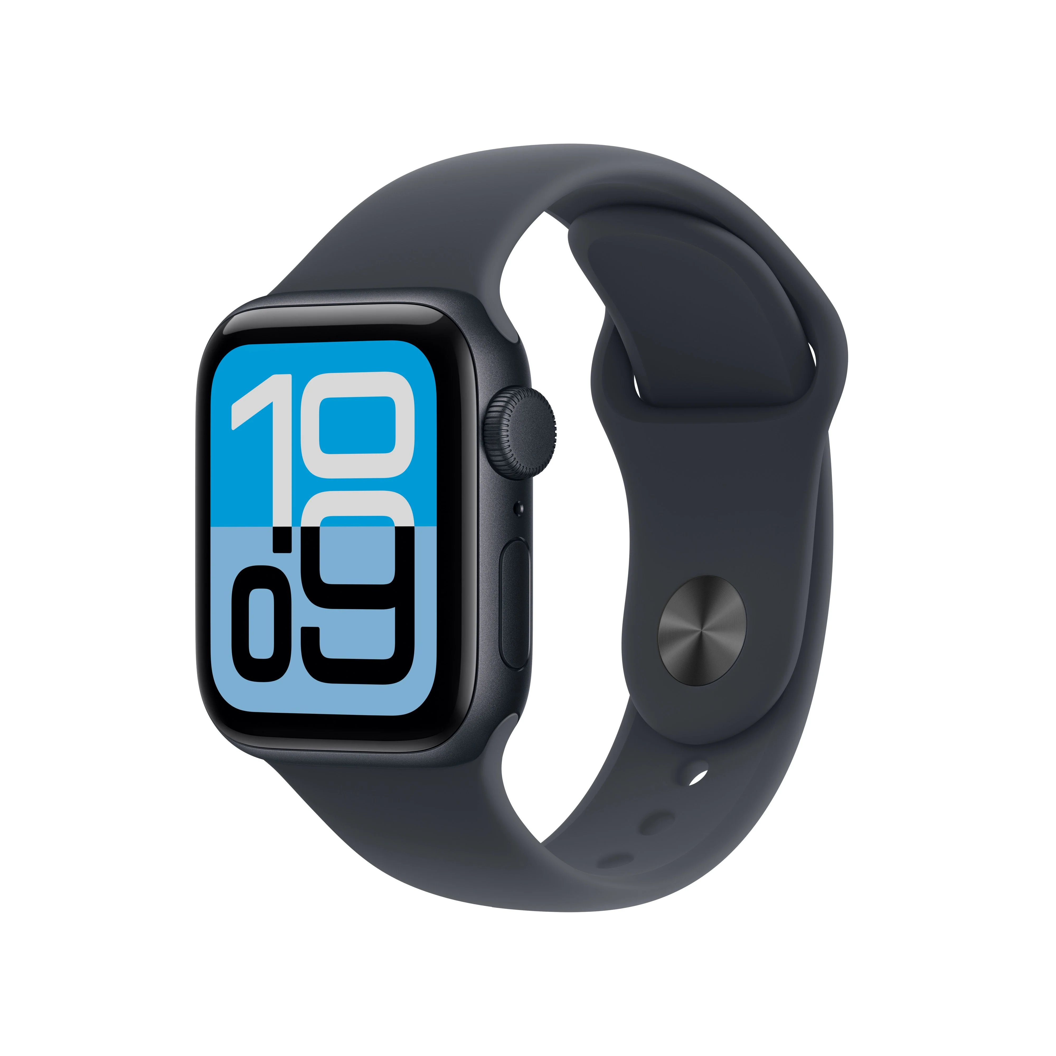 Apple Watch SE 3 (GPS) - Caja de aluminio en color medianoche de 40 mm - Correa deportiva color medianoche - Talla M/L