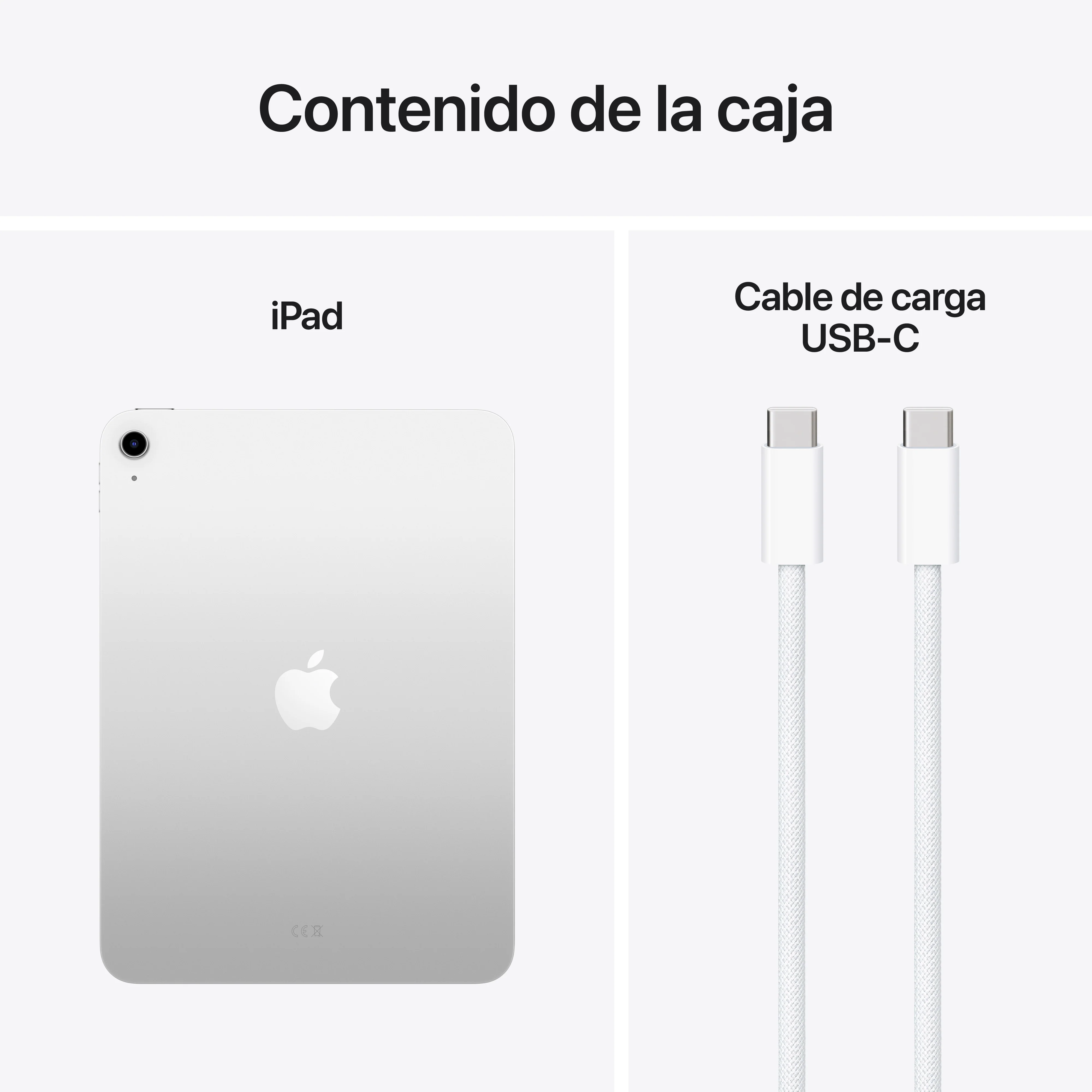iPad Wi-Fi 128 GB - Plata (A16) - Image 8