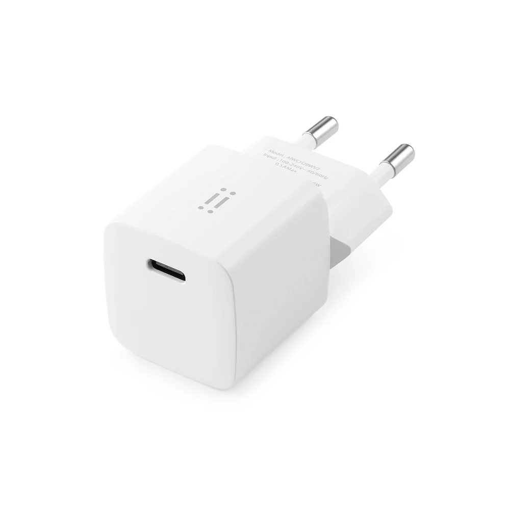 Adaptador de corriente de 25 W GaN con cable de USB-C a Lighting de INTECAT - Image 4