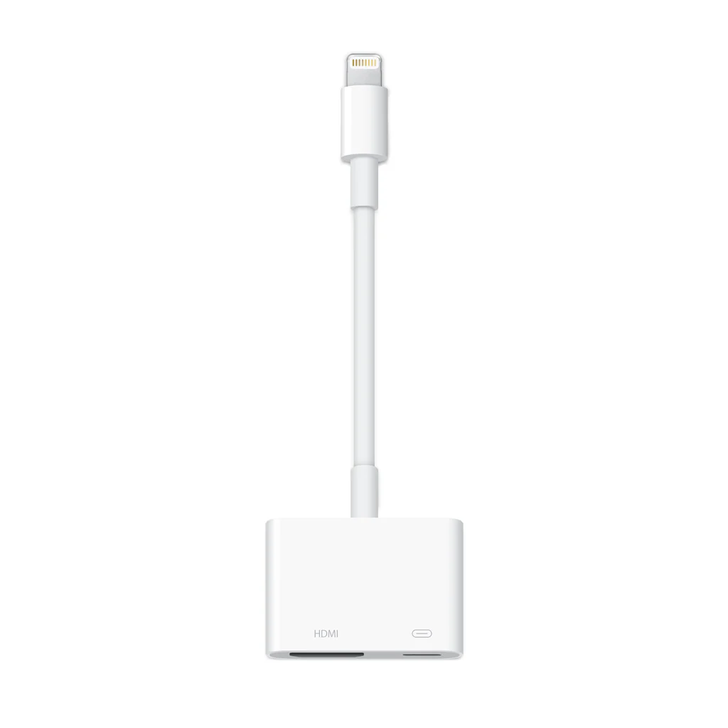 Adaptador de conector Lightning a AV digital