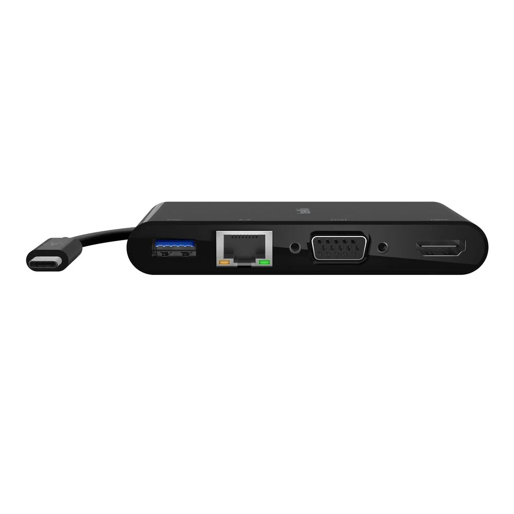 Adaptador multimedia 4 en 1 USB-C con carga de 100 W de Belkin - Image 3