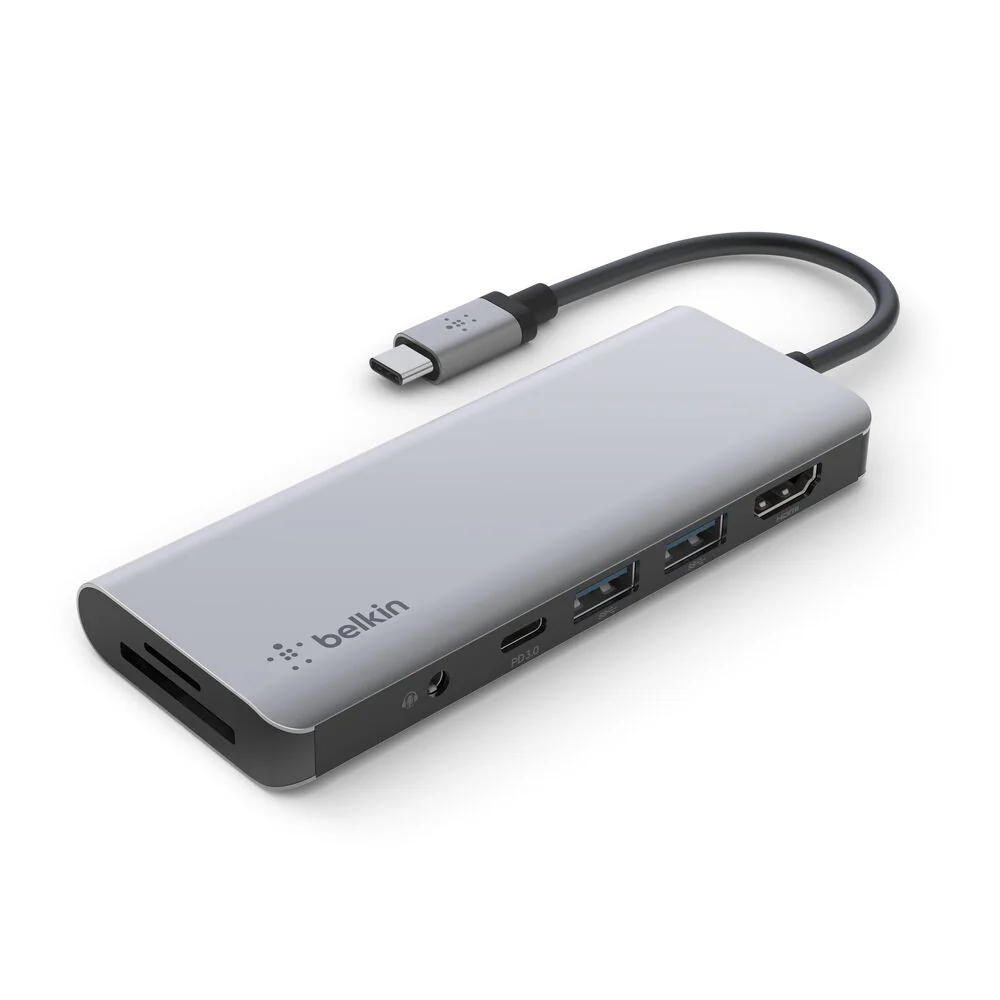 Adaptador multipuerto USB-C 7 en 1 de Belkin