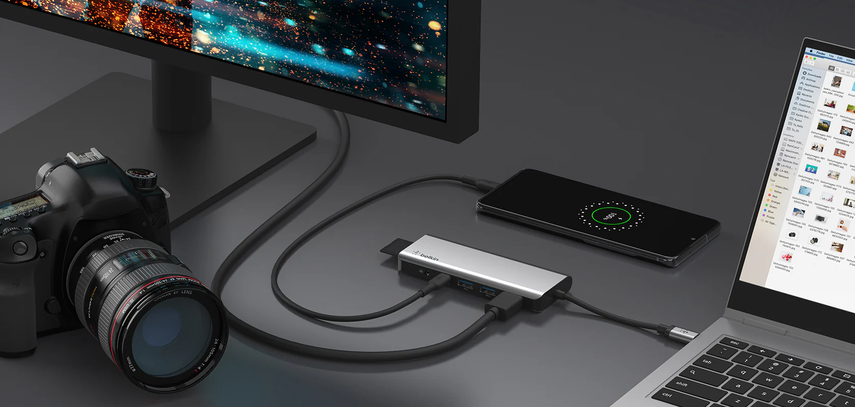 Adaptador multipuerto USB-C 7 en 1 de Belkin - Image 4