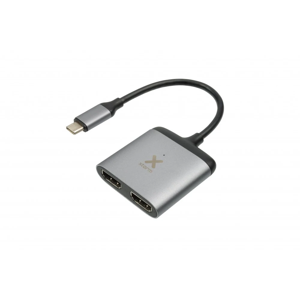Adaptador USB-C a 2 puertos HDMI 4K de XTORM - Image 6