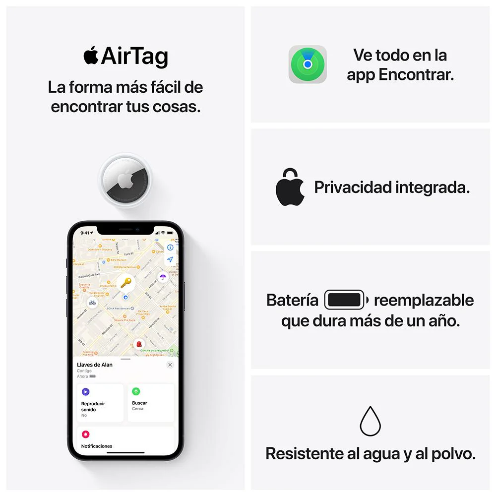 Paquete de 4 AirTag - Image 7