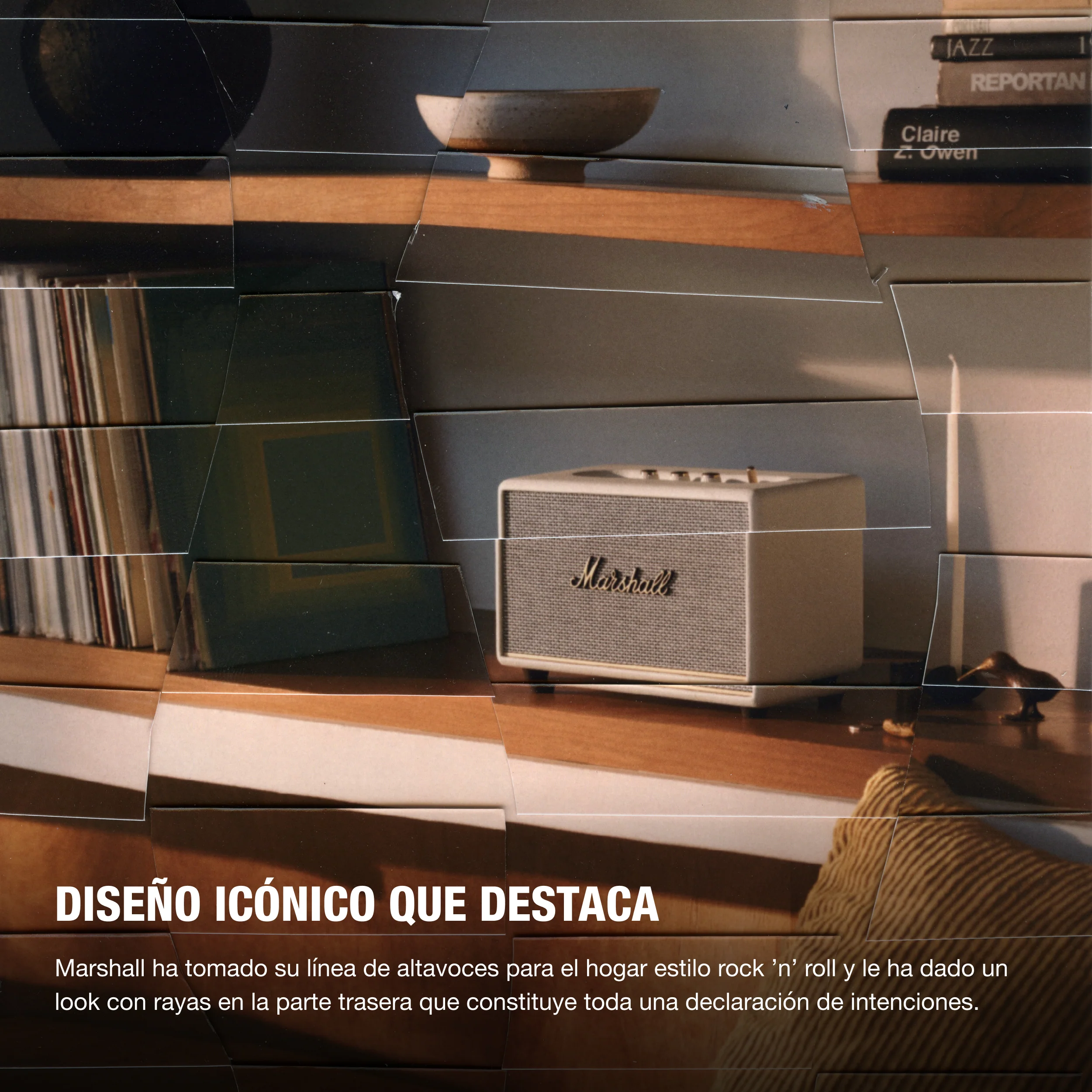 Altavoz Bluetooth Acton III de Marshall - Crema - Image 5
