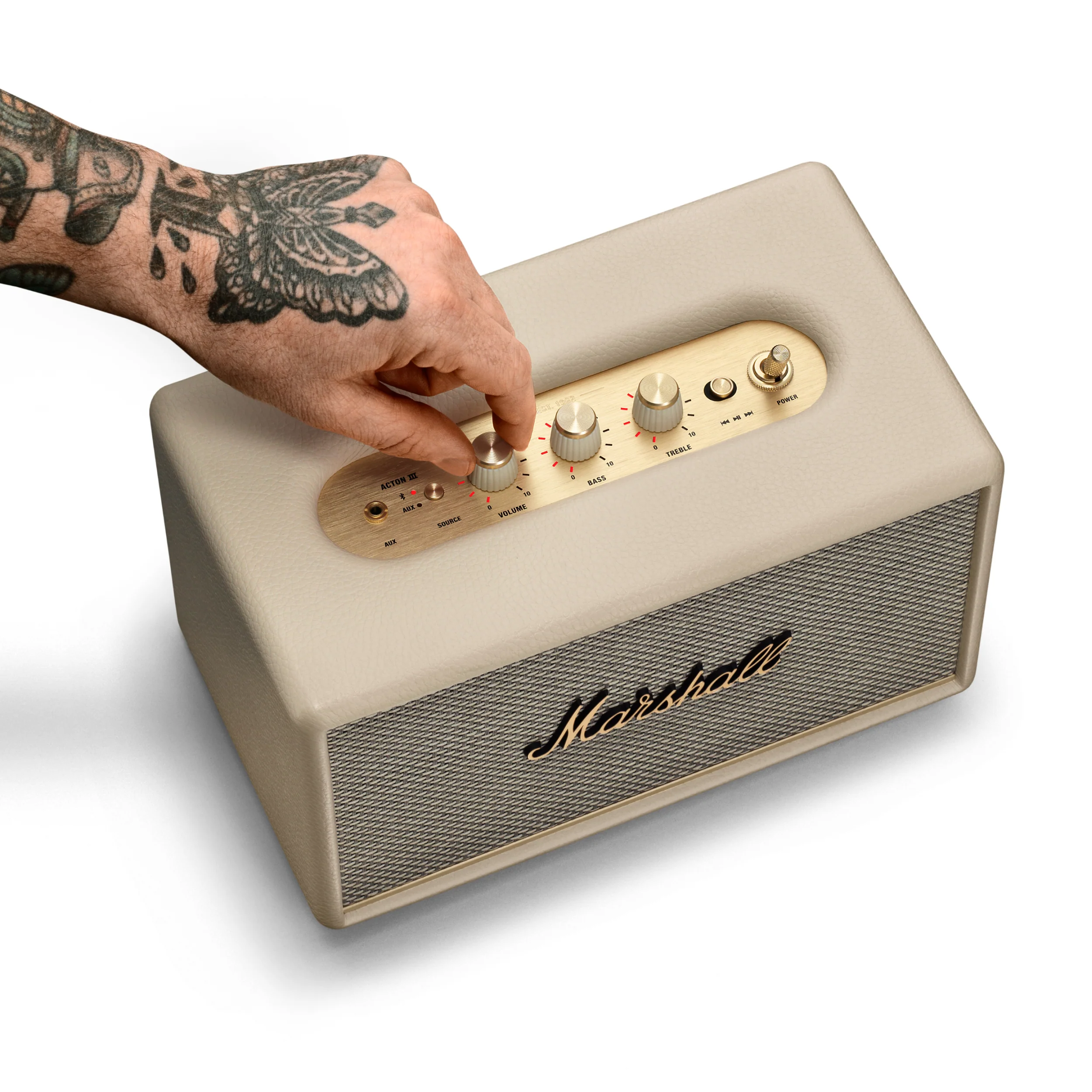Altavoz Bluetooth Acton III de Marshall - Crema - Image 7