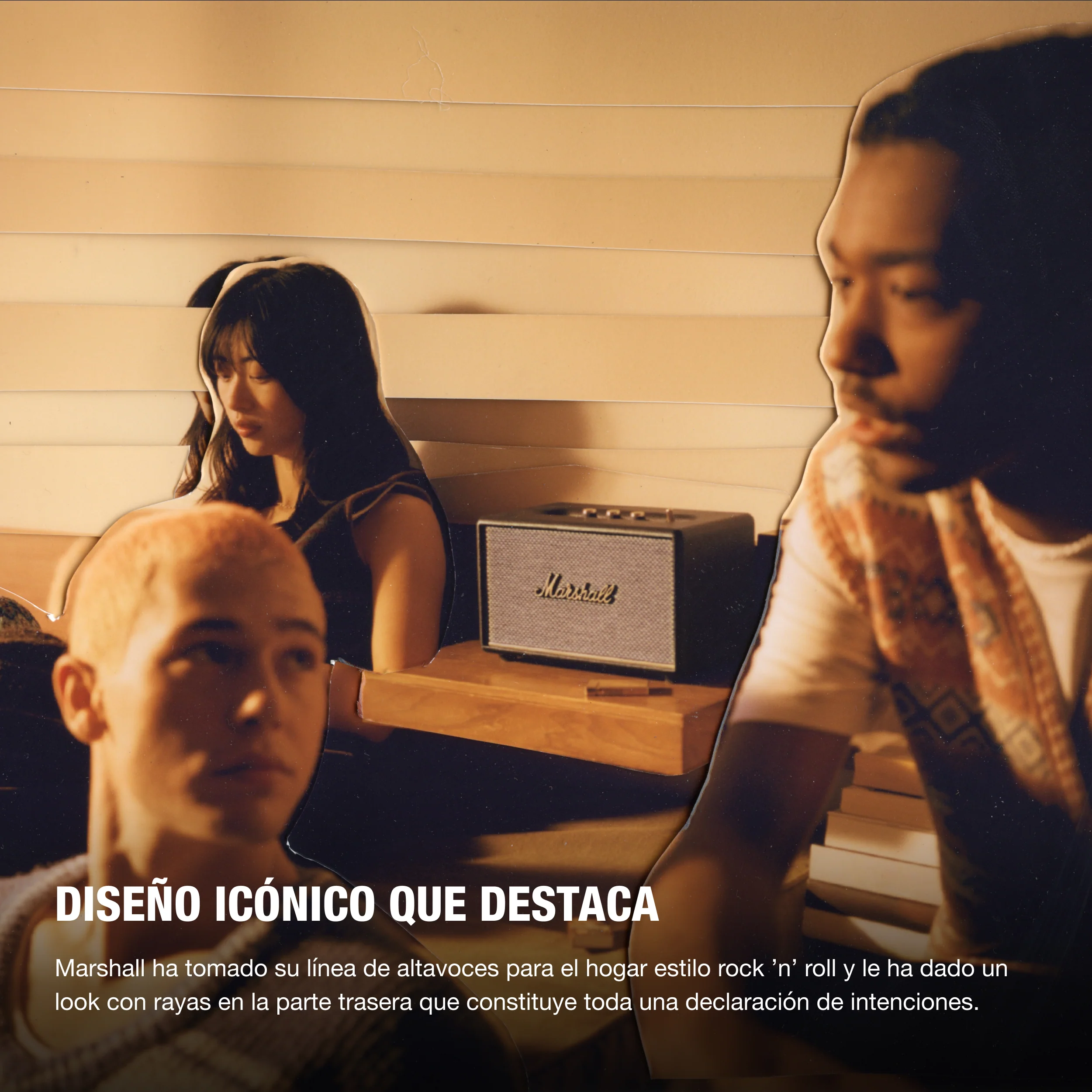 Altavoz Bluetooth Acton III de Marshall - Negro - Image 5