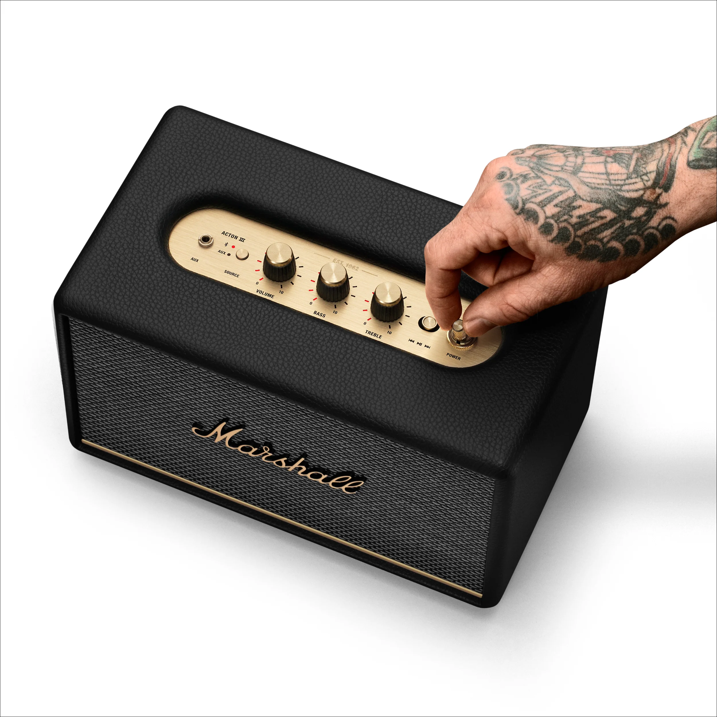 Altavoz Bluetooth Acton III de Marshall - Negro - Image 7