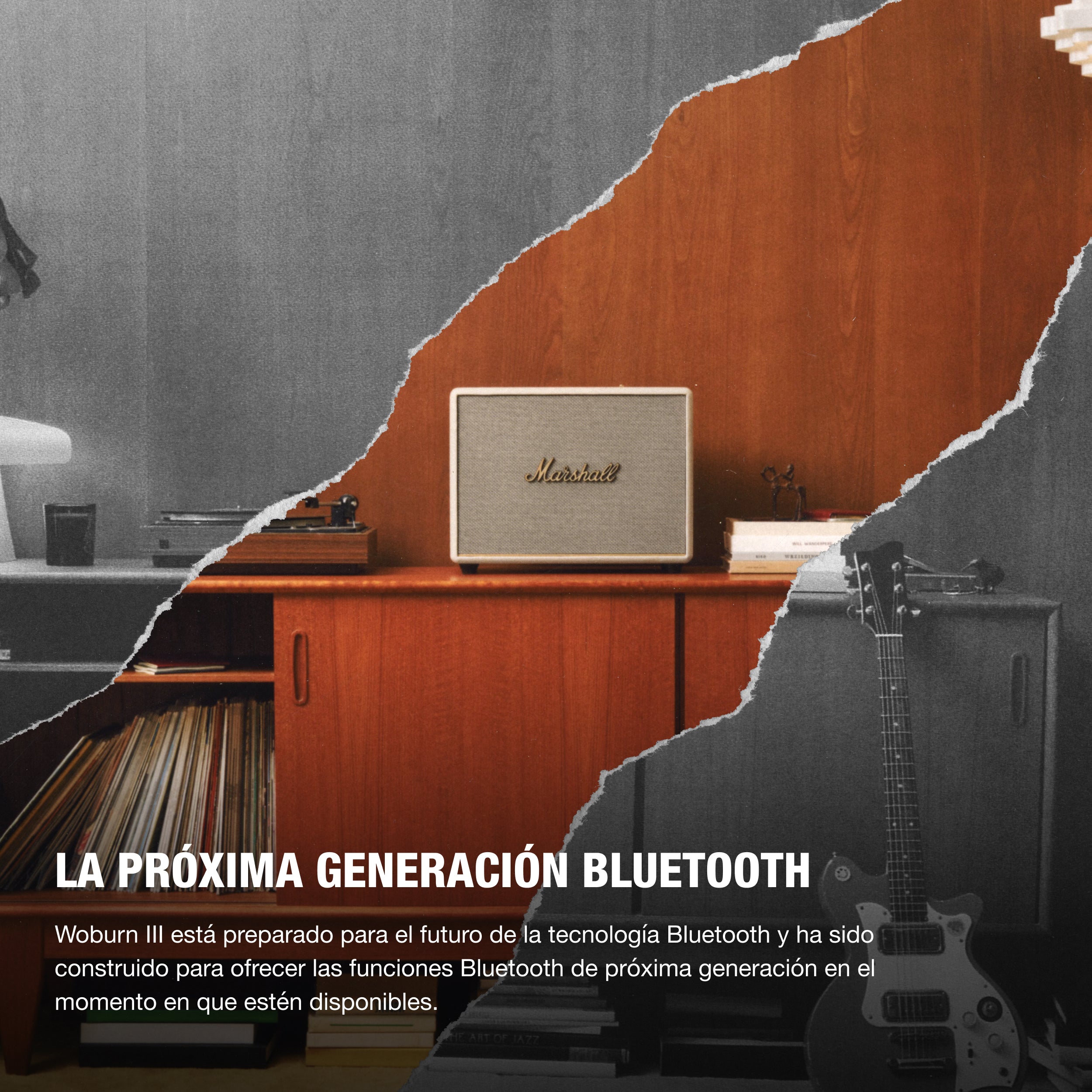 Altavoz Bluetooth Woburn III de Marshall - Crema - Image 4