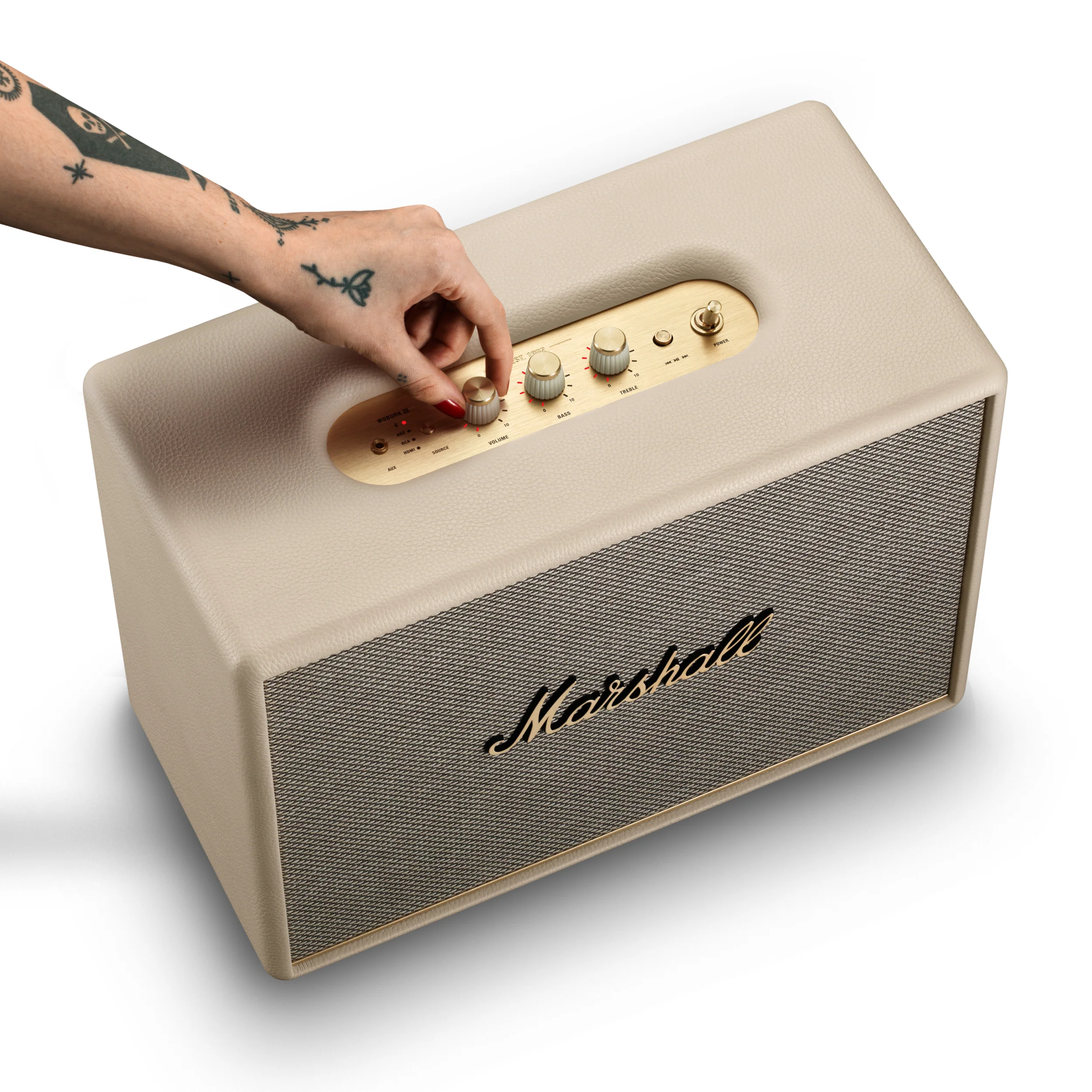 Altavoz Bluetooth Woburn III de Marshall - Crema - Image 7