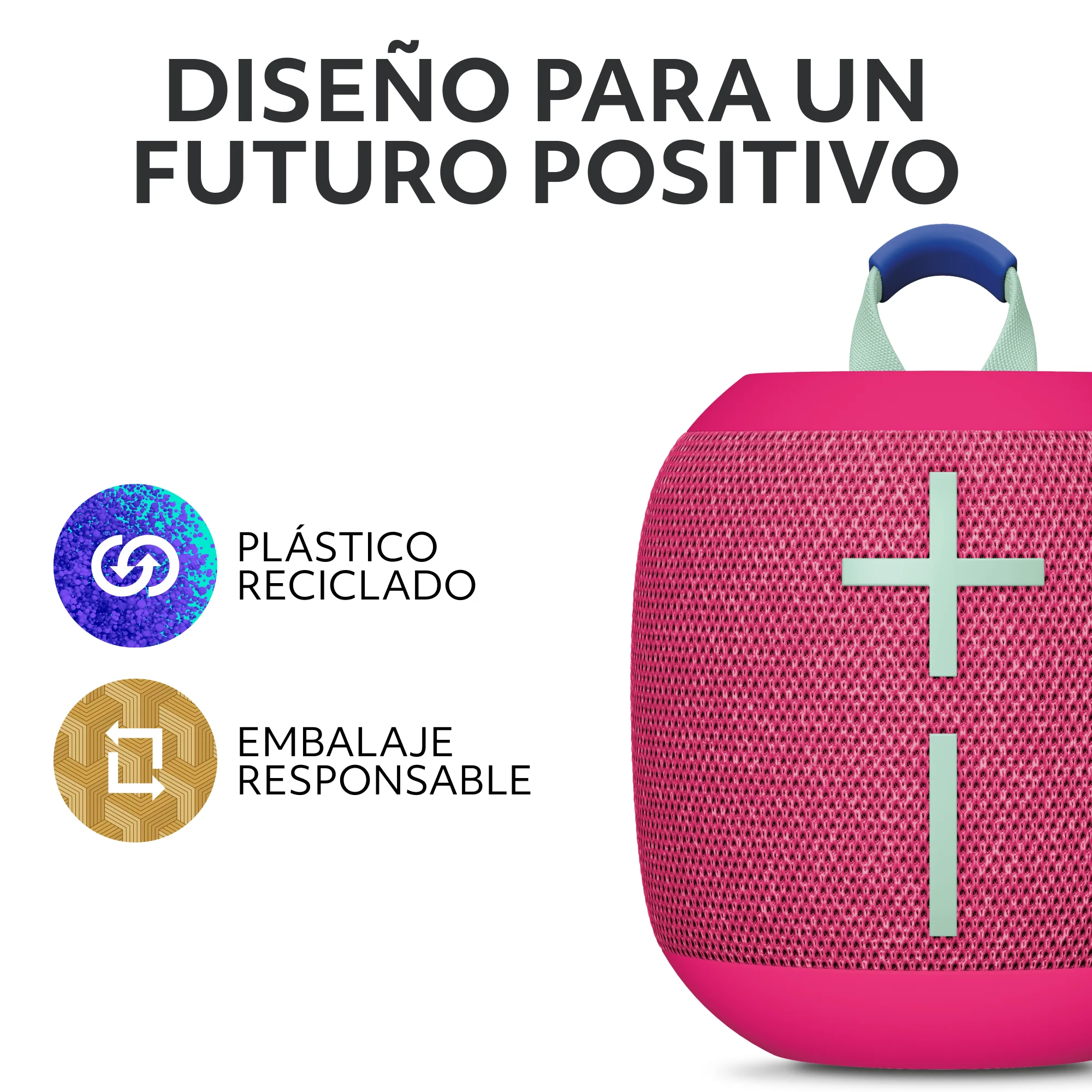 Altavoz inalámbrico WONDERBOOM 4 de Ultimate Ears - Hiperrosa - Image 2