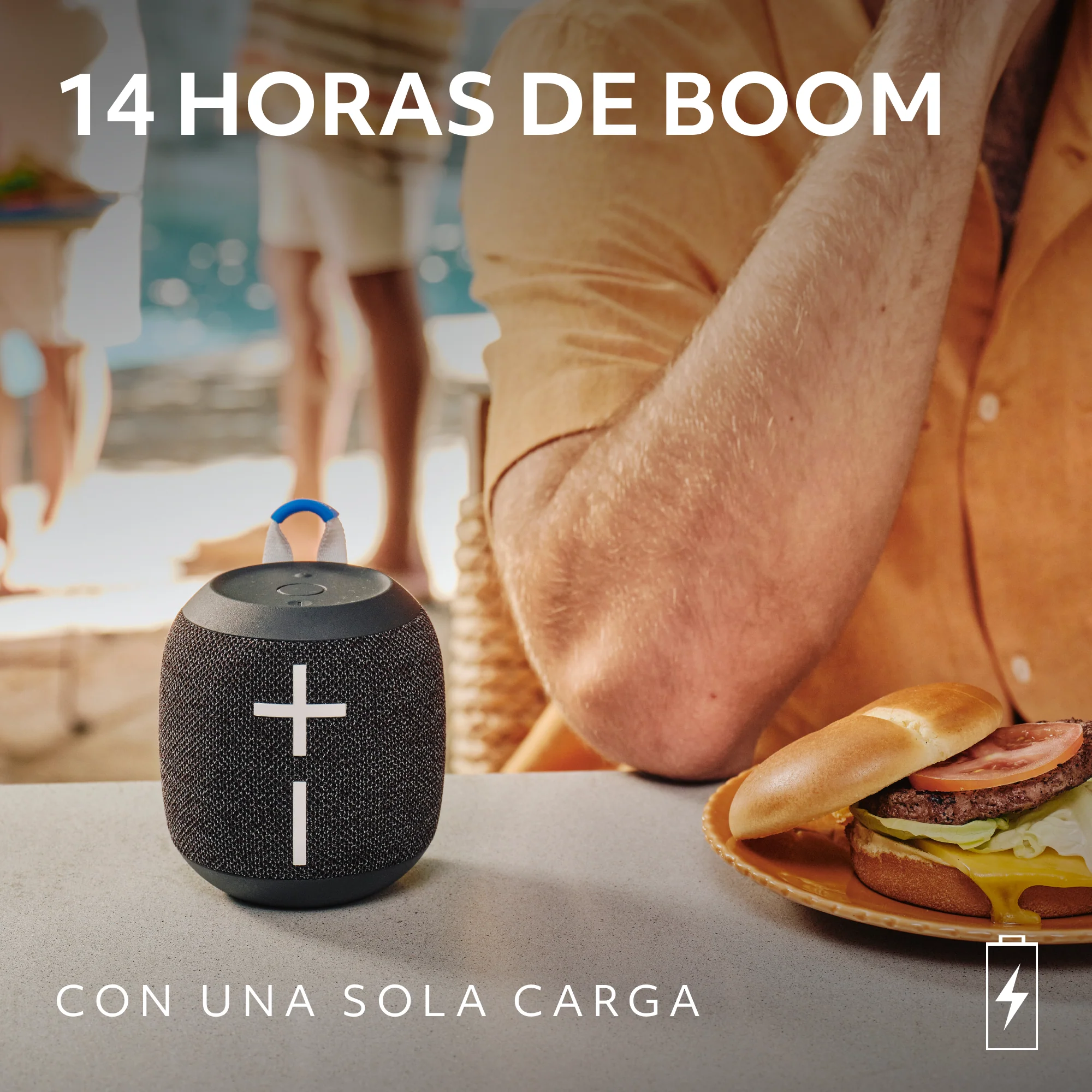 Altavoz inalámbrico WONDERBOOM 4 de Ultimate Ears - Hiperrosa - Image 6