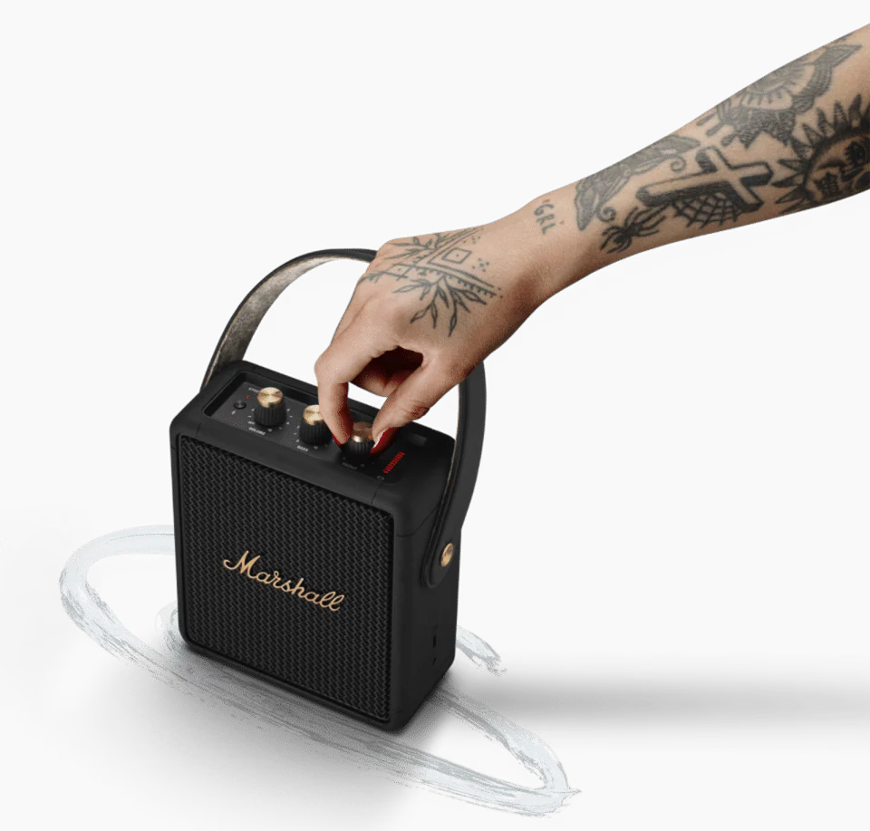 Altavoz Portátil Stockwell II de Marshall - Black n Brass - Image 5