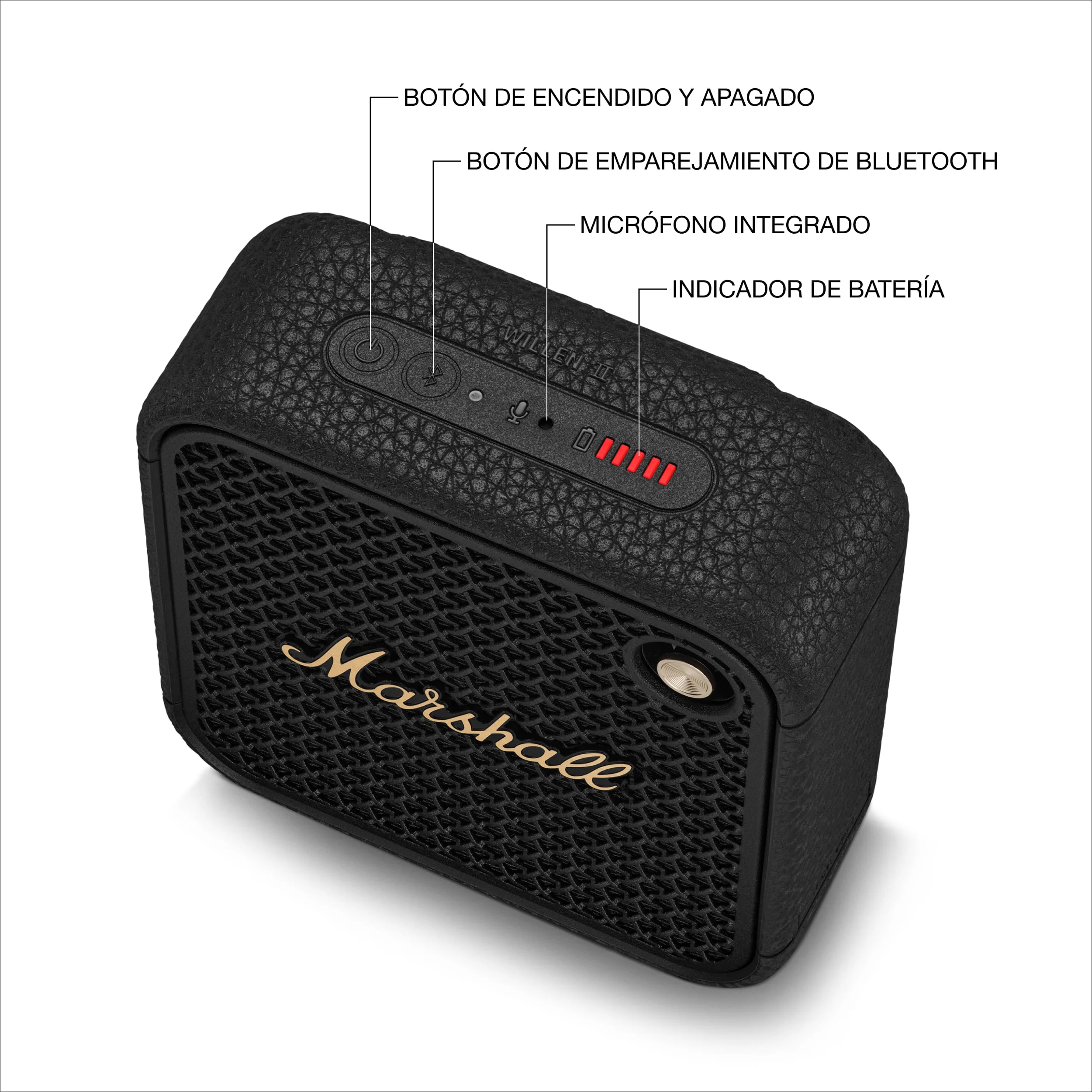 Altavoz Willen II de Marshall Black&Brass - Image 6