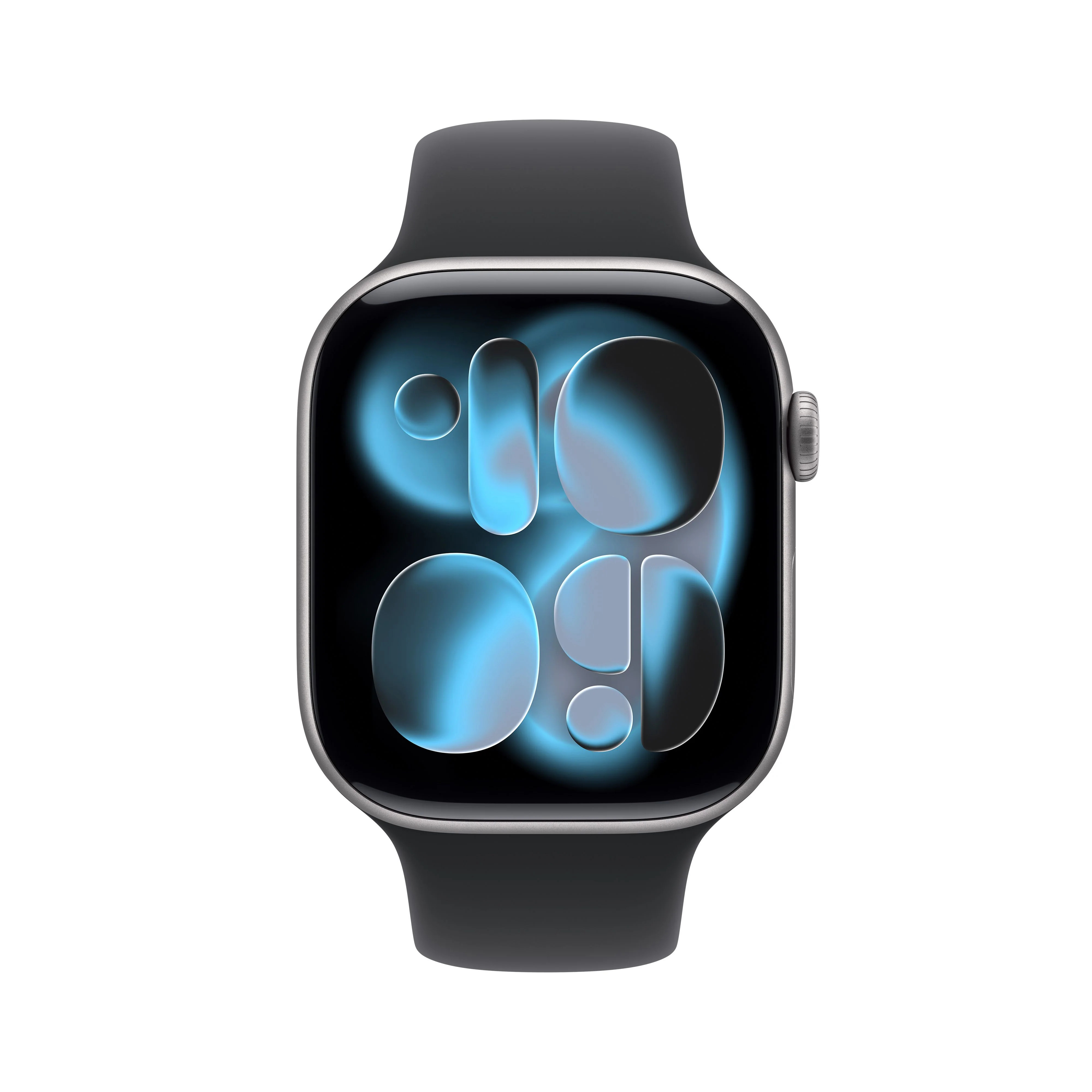 Apple Watch Series 11 (GPS) - Caja de aluminio en gris espacial de 46 mm - Correa deportiva negra - Talla M/L - Image 2