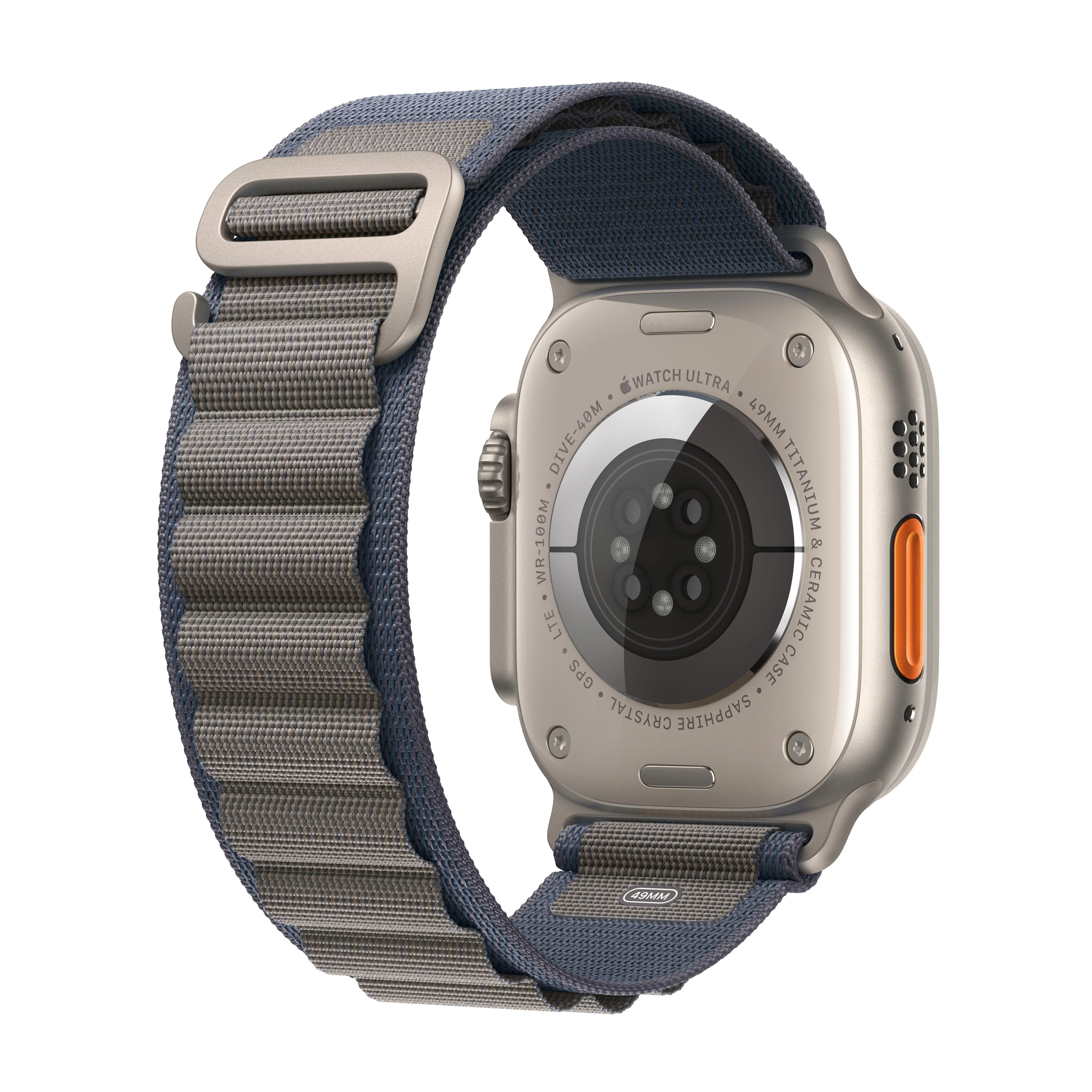 Apple Watch Ultra 2 (GPS + Cellular) - Caja de titanio de 49 mm - Correa Loop Alpine azul - Talla S - Image 3