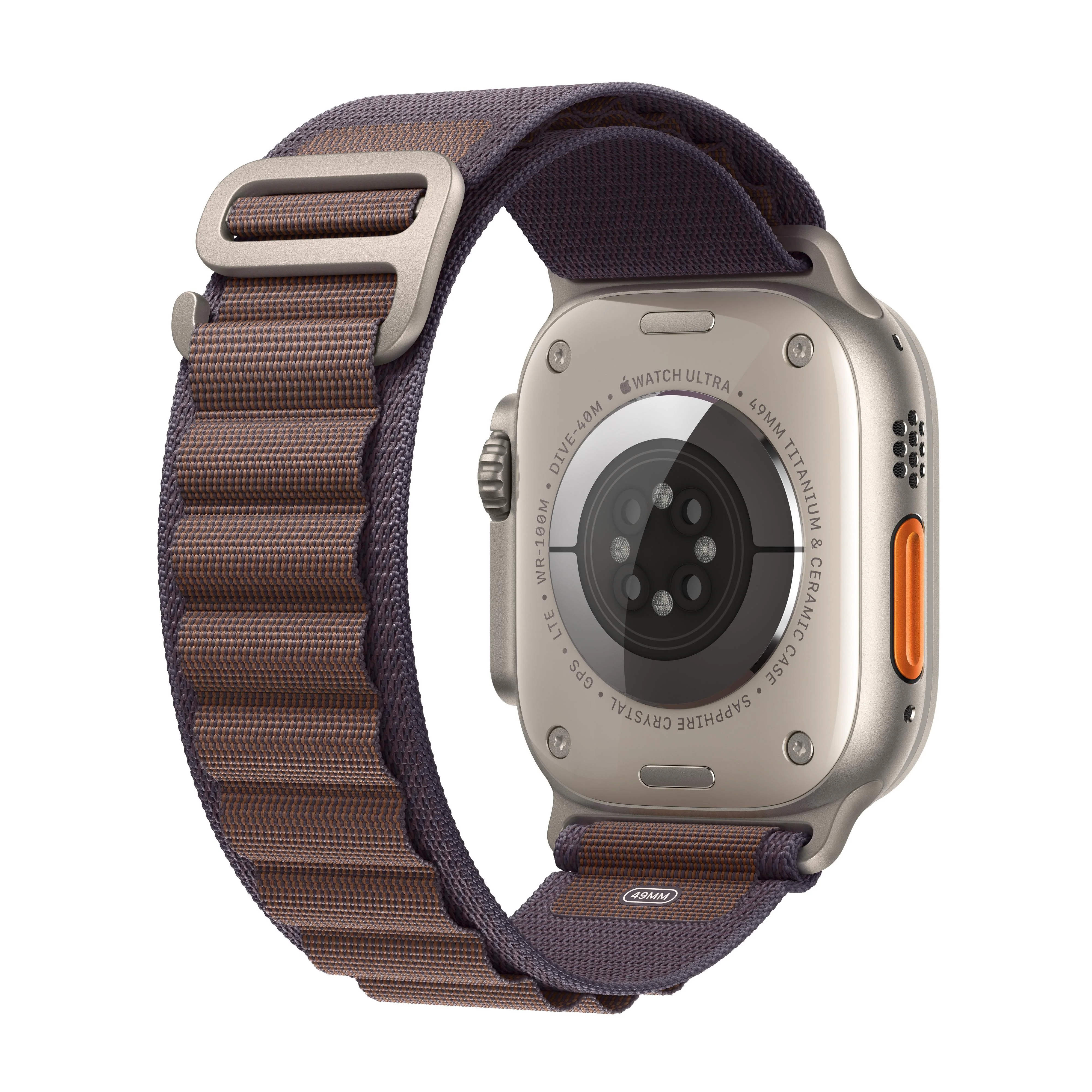 Apple Watch Ultra 2 (GPS + Cellular) - Caja de titanio de 49 mm - Correa Loop Alpine índigo - Talla L - Image 3