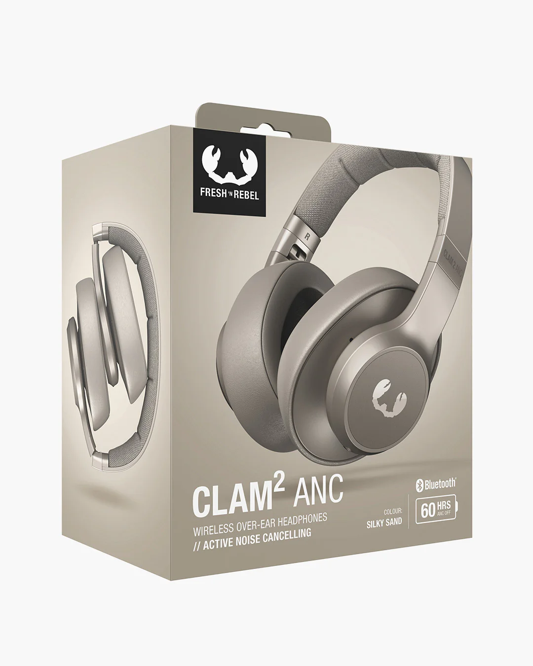 Auriculares inalámbricos Clam 2 de Fresh 'n Rebel - Arena sedoso - Con ANC - Image 5