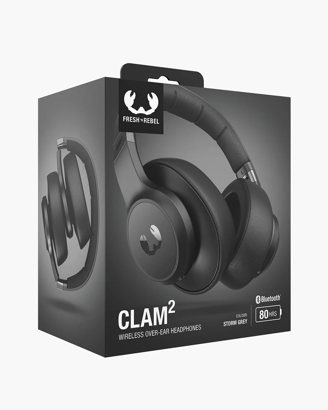 Auriculares inalámbricos Clam 2 de Fresh 'n Rebel - Gris - Sin ANC - Image 6