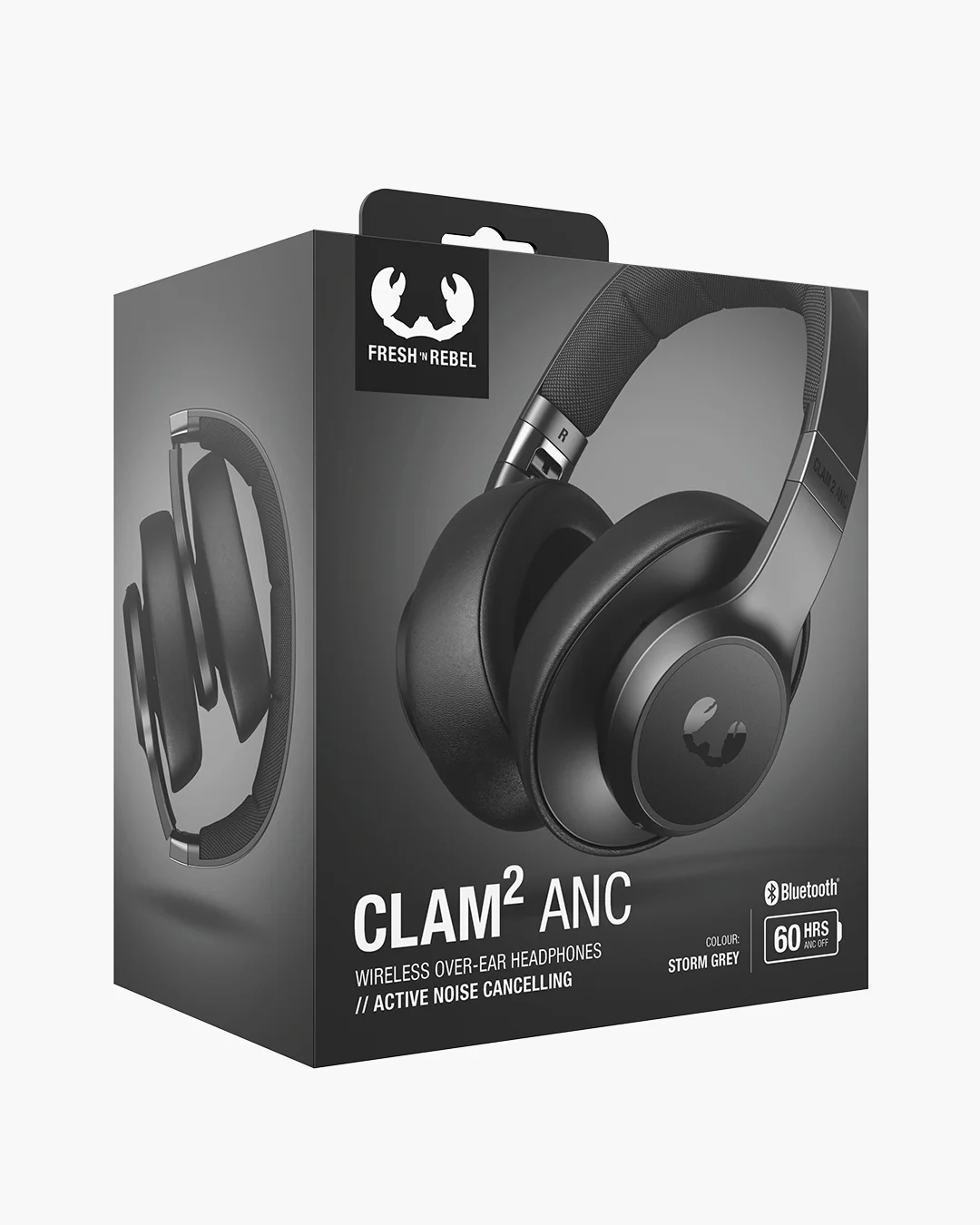 Auriculares inalámbricos Clam 2 de Fresh 'n Rebel - Gris - Con ANC - Image 5