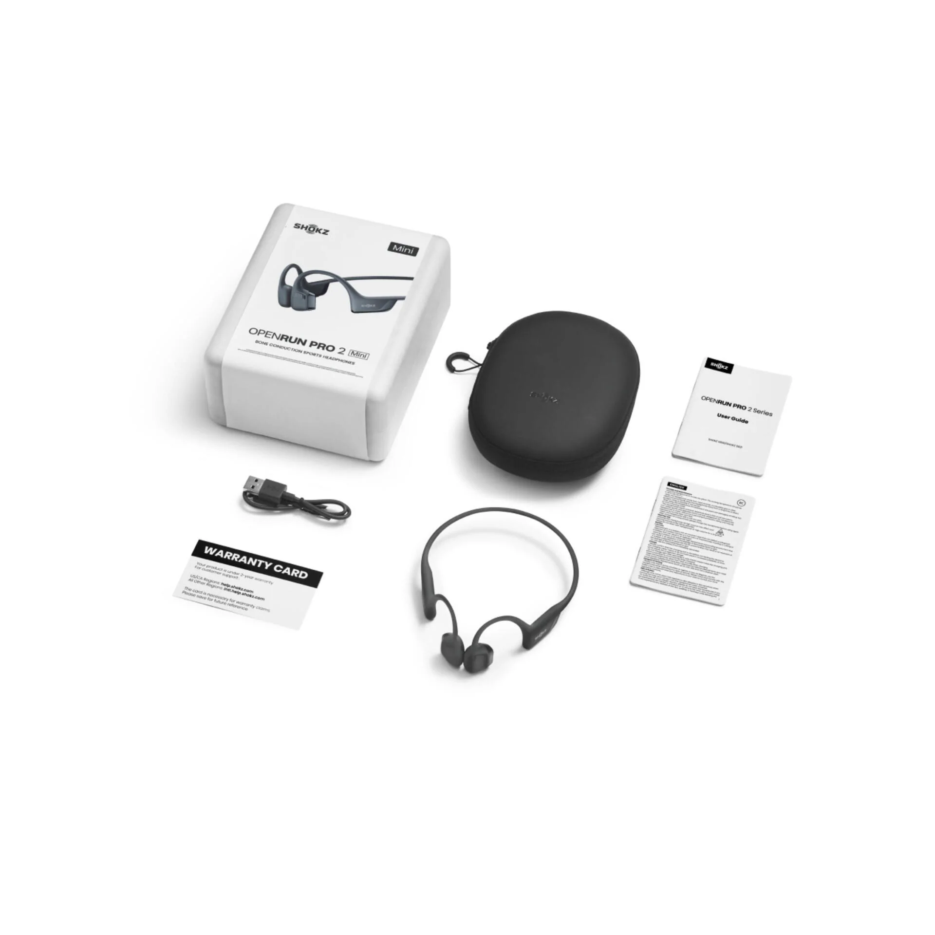 Auriculares deportivos OpenRun Pro 2 mini de Shokz - Negro - Image 4