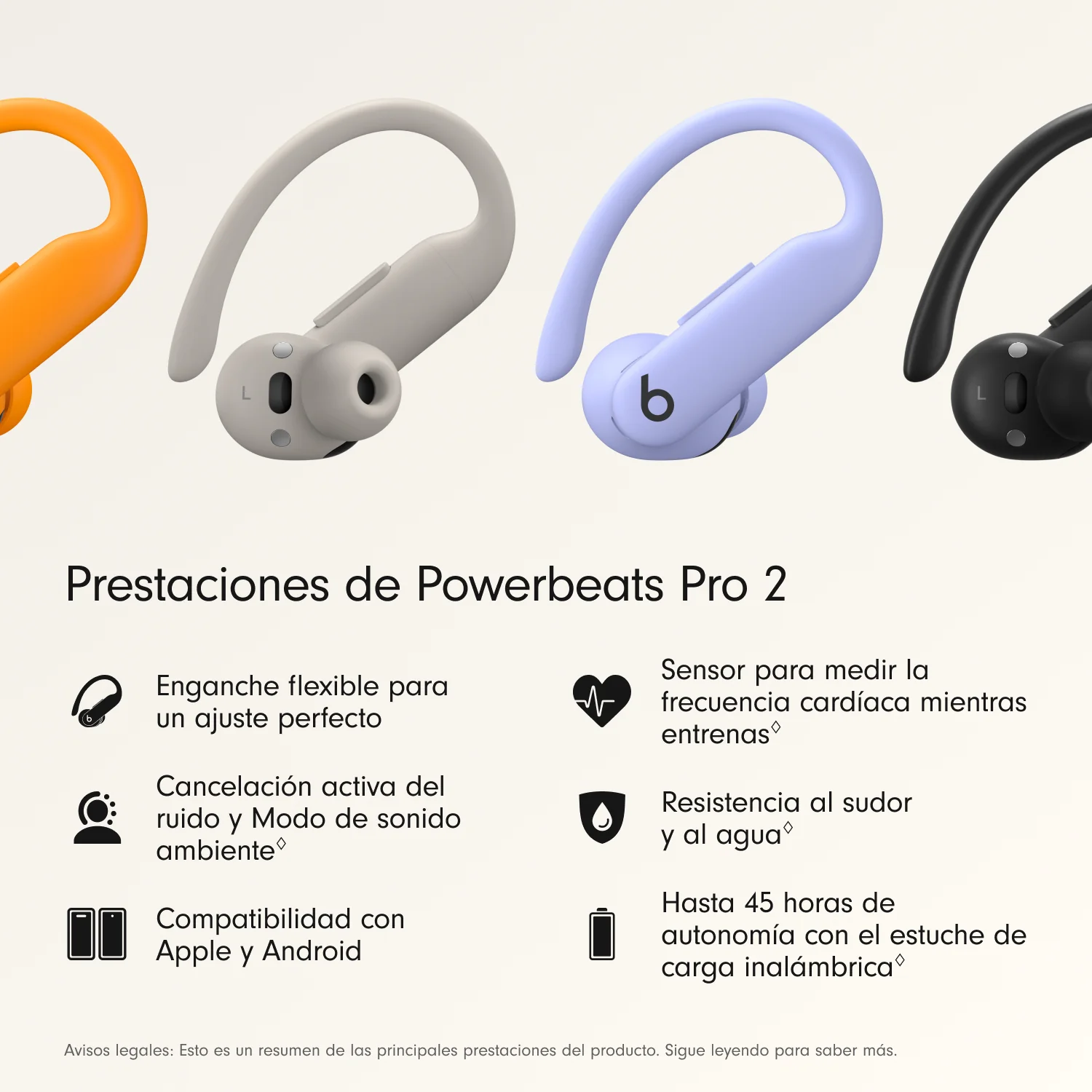 Auriculares inalámbricos de alto rendimiento Powerbeats Pro 2 de Beats - Púrpura intenso - Image 2