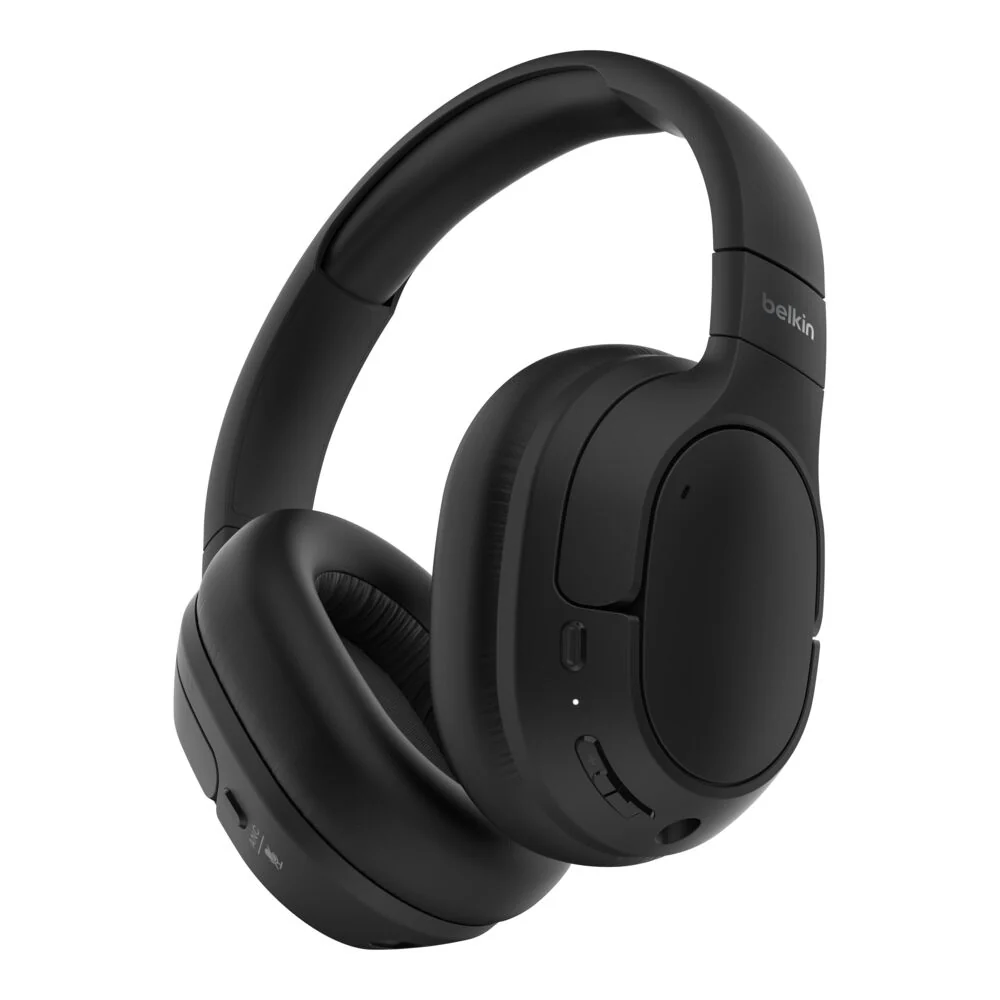 Auriculares inalámbricos con cancelación activa de ruido de Belkin - Negro - Image 2