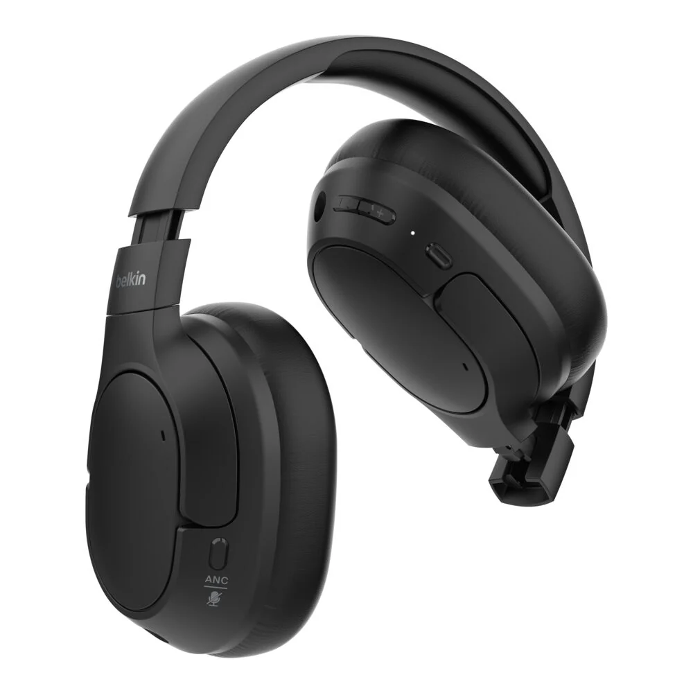 Auriculares inalámbricos con cancelación activa de ruido de Belkin - Negro - Image 3