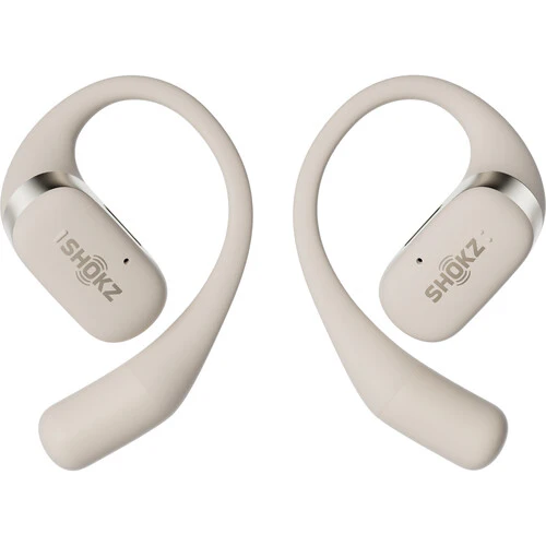 Auriculares inalámbricos OpenFit de Shokz - Beige - Image 2