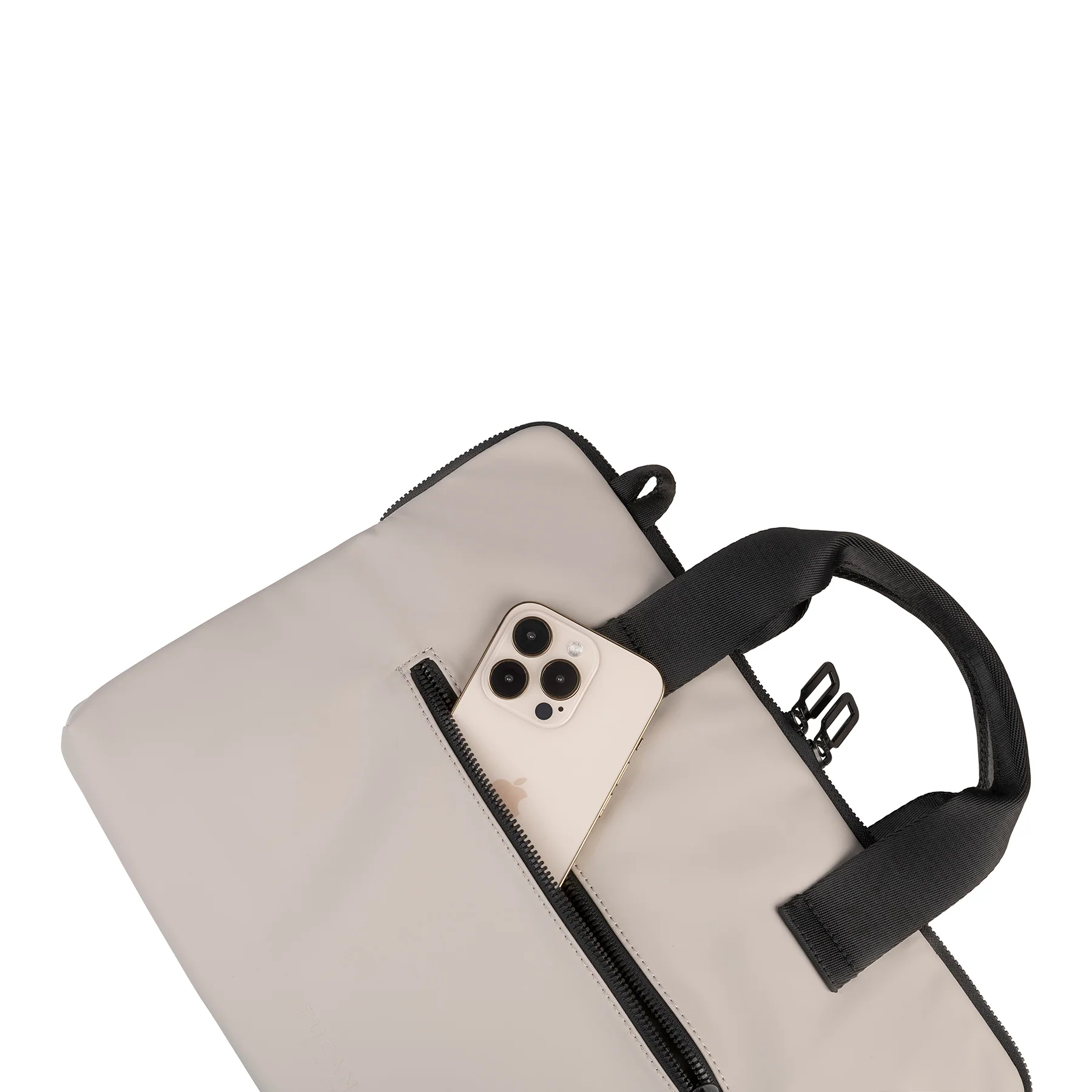 Bandolera para MacBook 14 pulgadas de Tucano Gommo Slim - Gris - Image 5