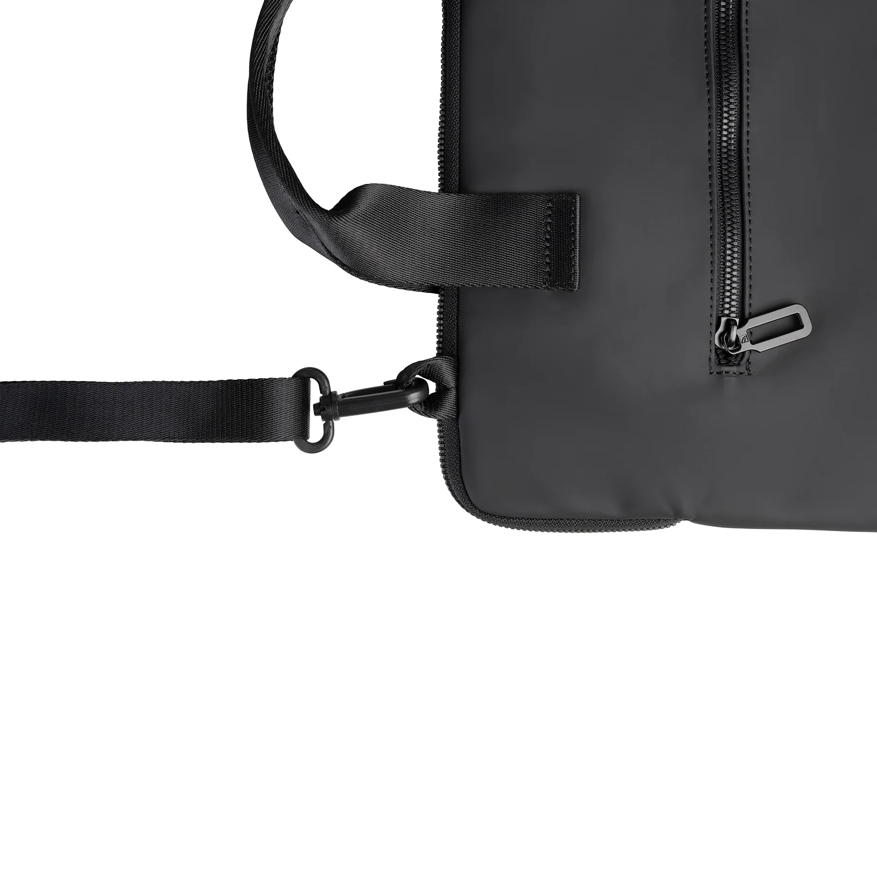Bandolera para MacBook 14 pulgadas de Tucano Gommo Slim - Negro - Image 4