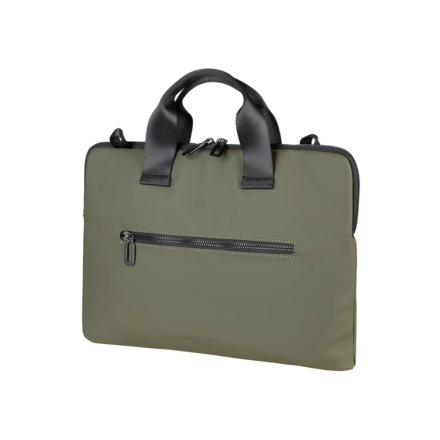 Bandolera para MacBook 14 pulgadas de Tucano Gommo Slim - Verde - Image 2