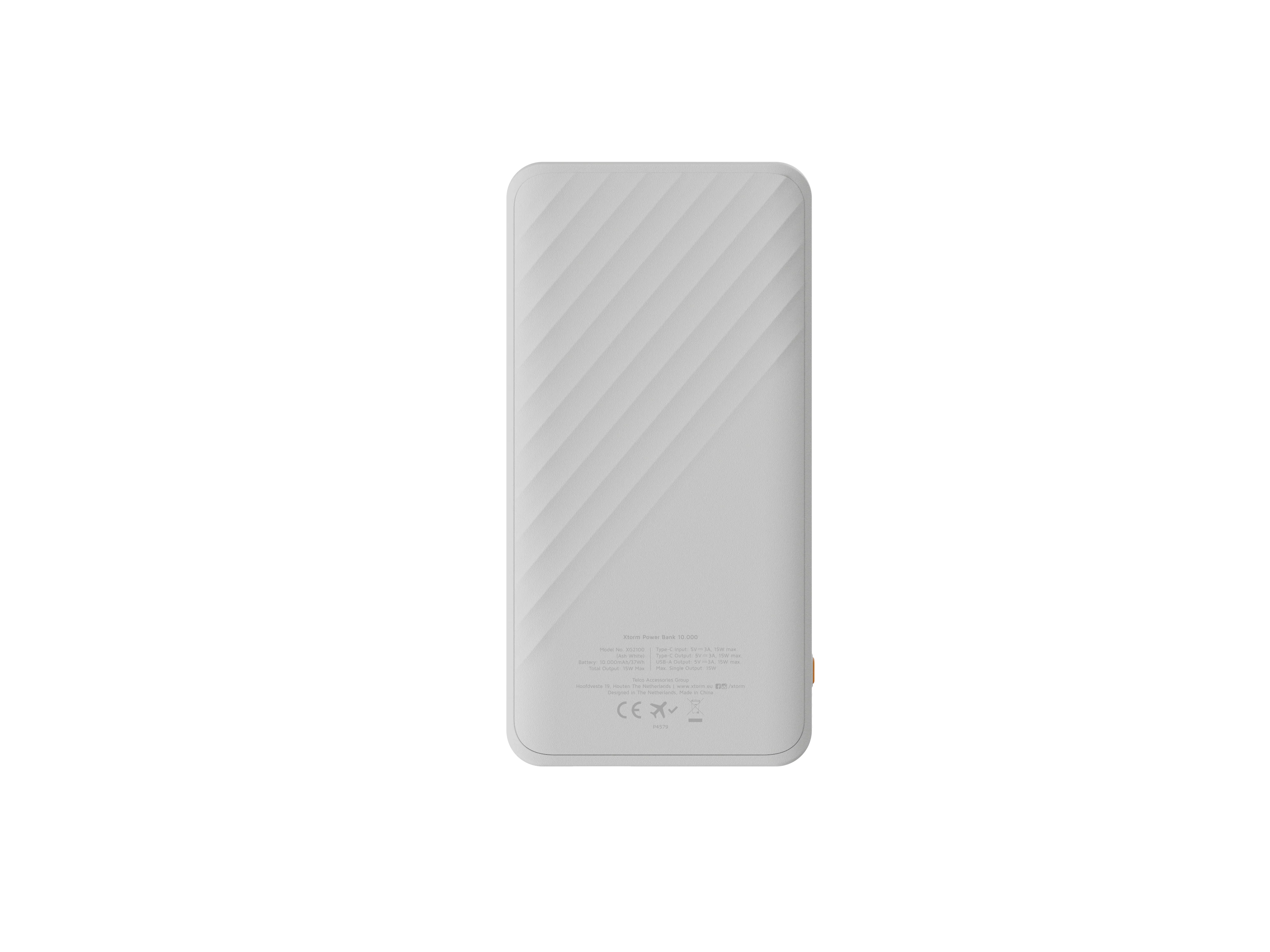 Batería externa de 10.000 mAh Go2 de Xtorm - Blanco - Image 6