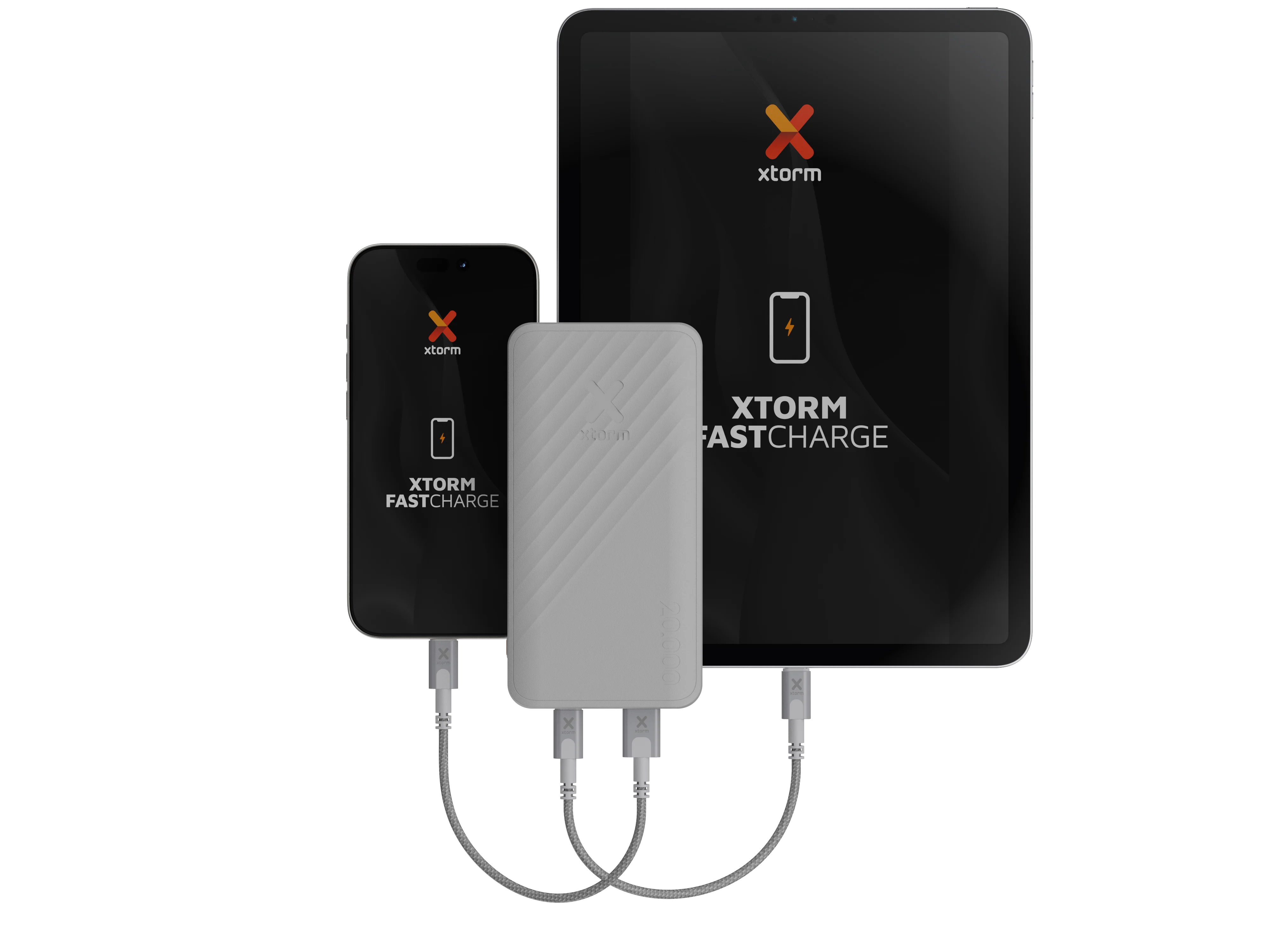Batería externa de 20.000 mAh Go2 de Xtorm - Blanco - Image 6